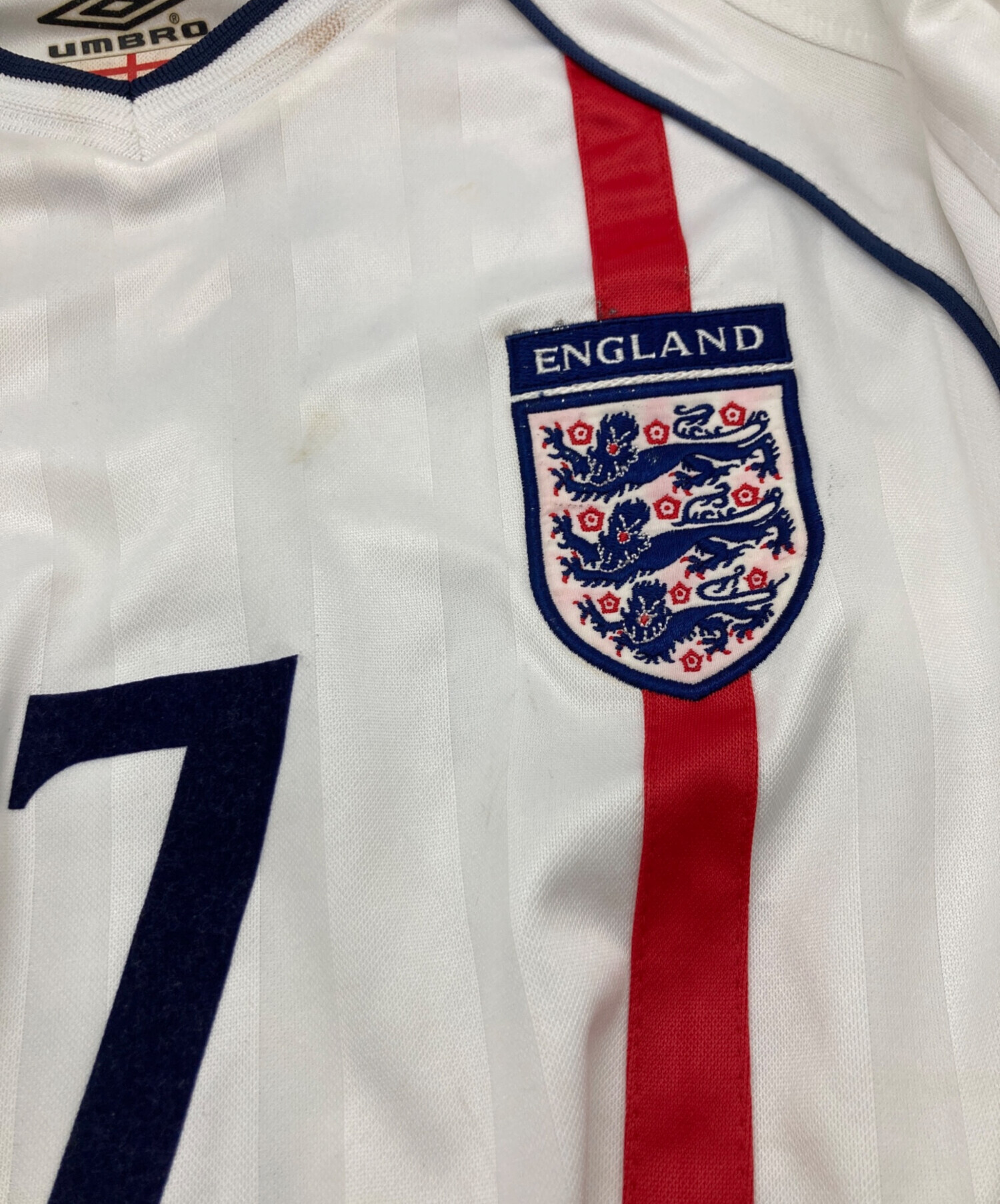 中古・古着通販】UMBRO (アンブロ) 00'sイングランド代表ゲームシャツ