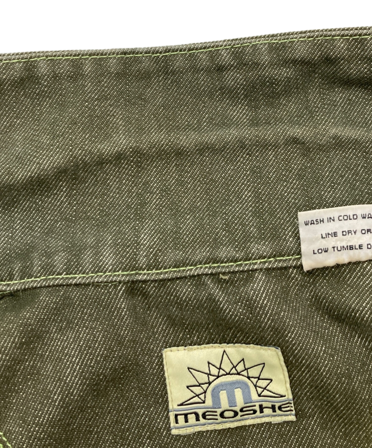 中古・古着通販】meoshe (ミオシ) オーバーサイズデニムジャケット