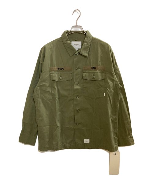 WTAPS ミリタリージャケット カーキ　ダブルタップス 中古・古着通販】WTAPS (ダブルタップス) ミリタリージャケット カーキ