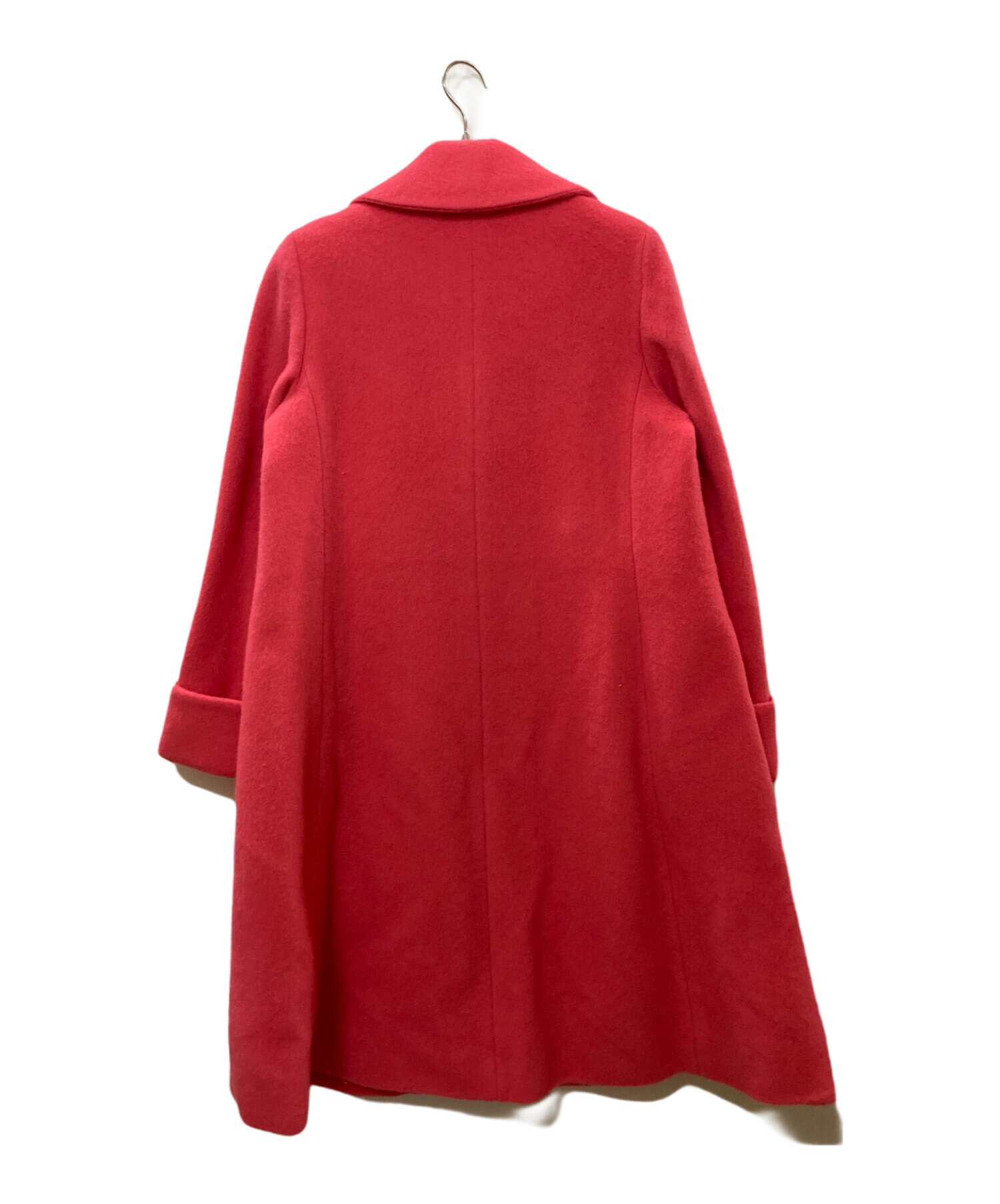 お値下げ　ケイトスペード　ダッフルコート　サイズ4 レッド　レディース お値下げ ケイトスペード ダッフルコート サイズ4 レッド