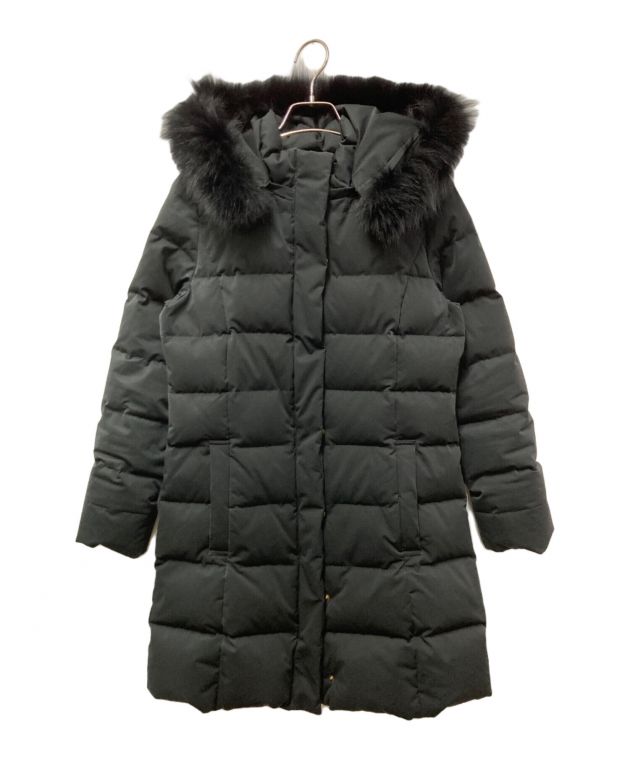 未使用級✨️デミルクスビームス　フォックスファーフードダウンコート　ロング　38 人気】デミルクスビームス FOXファーフードダウンコート