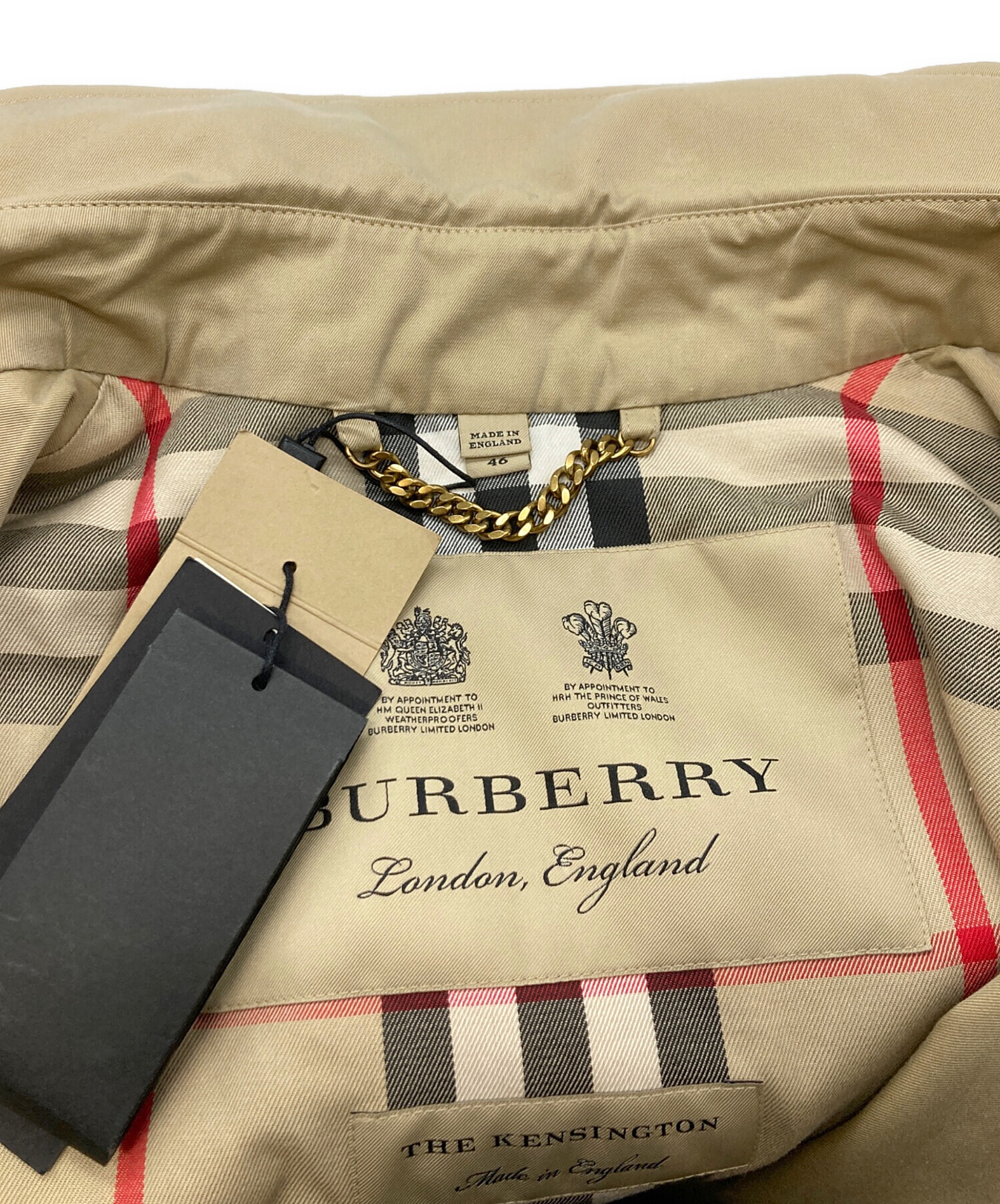 中古・古着通販】BURBERRY (バーバリー) ケンジントン 裏地ノバ