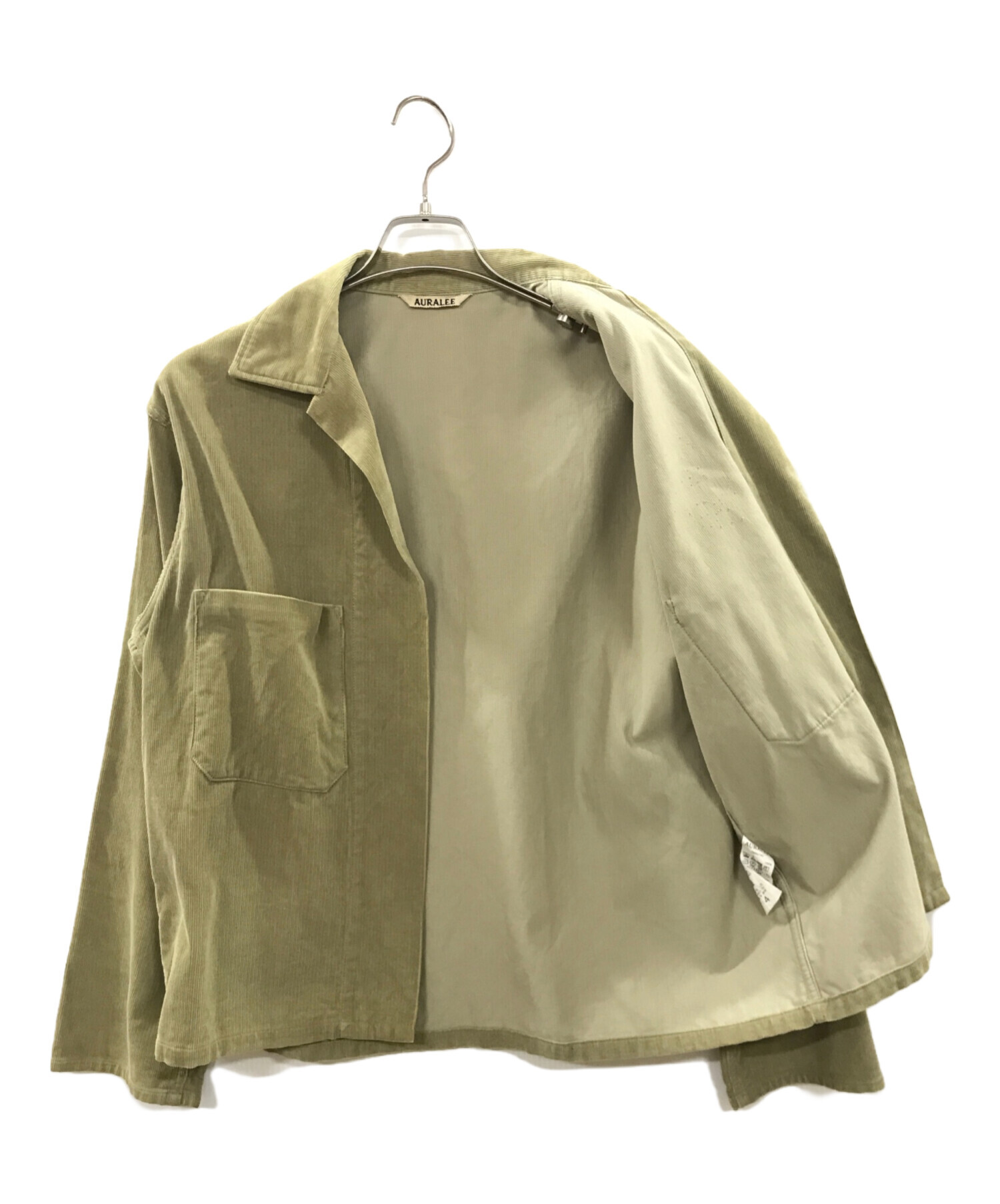 中古・古着通販】AURALEE (オーラリー) WASHED CORDUROY SHIRTS JACKET