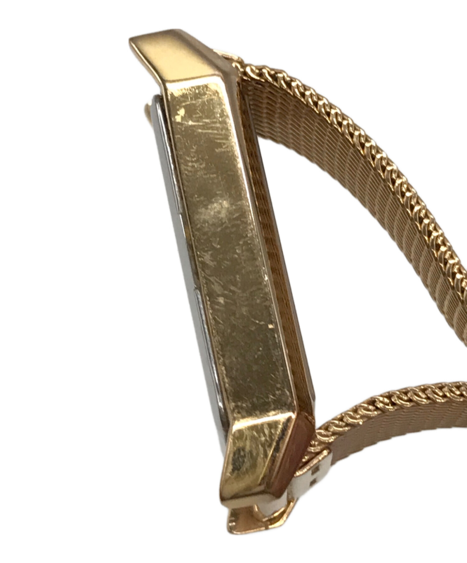 中古・古着通販】ete (エテ) レクタングルフェイス メッシュベルト