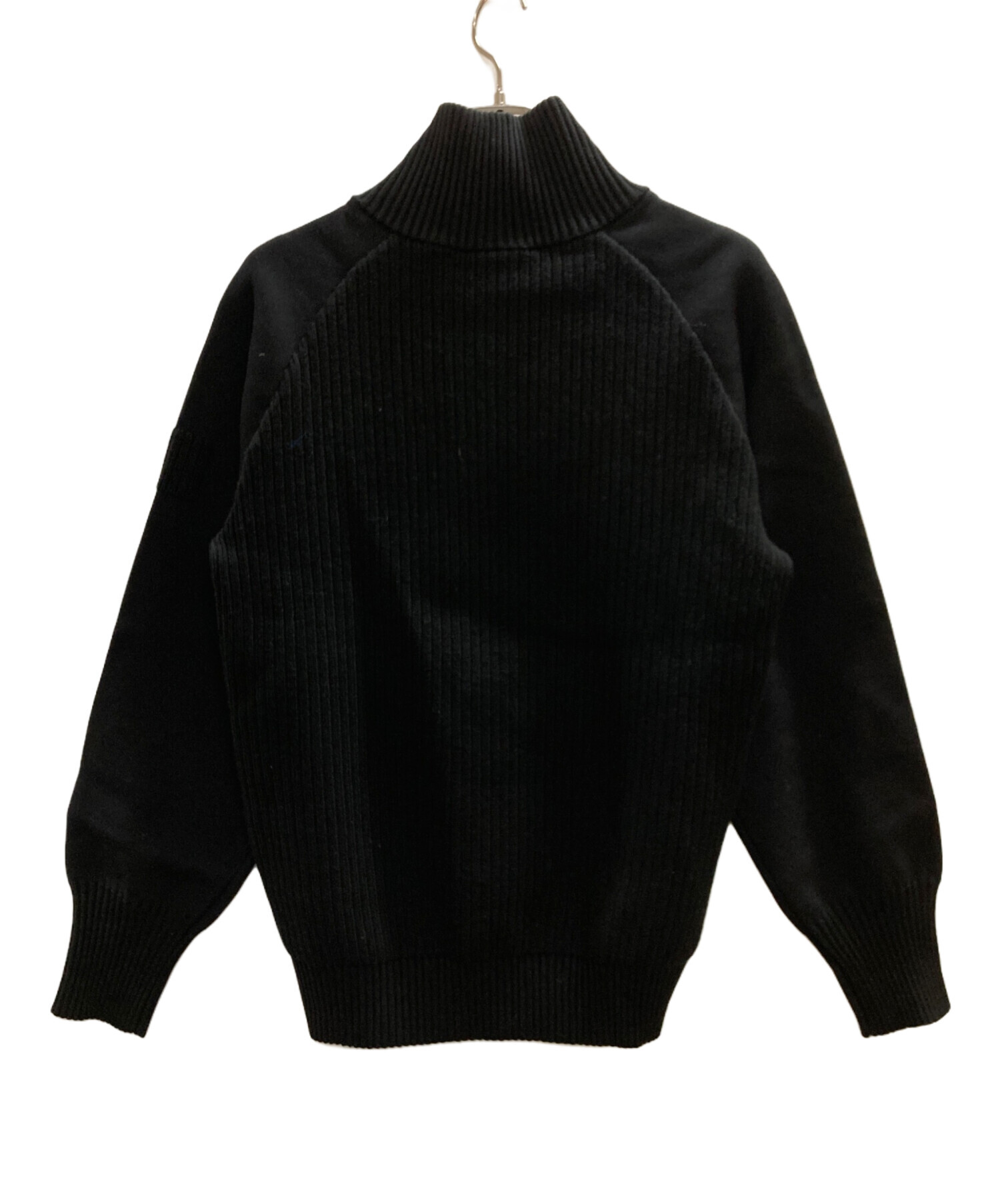 中古・古着通販】Y-3 (ワイスリー) ジップニットカーディガン ブラック