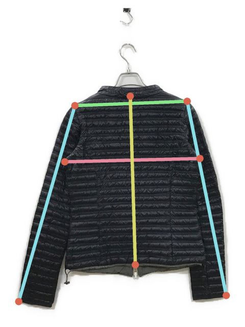 美品✨ デュベティカ chione　キルティングジャケット ブルゾン　42　紺 中古・古着通販】DUVETICA (デュベティカ) キルティングダウン