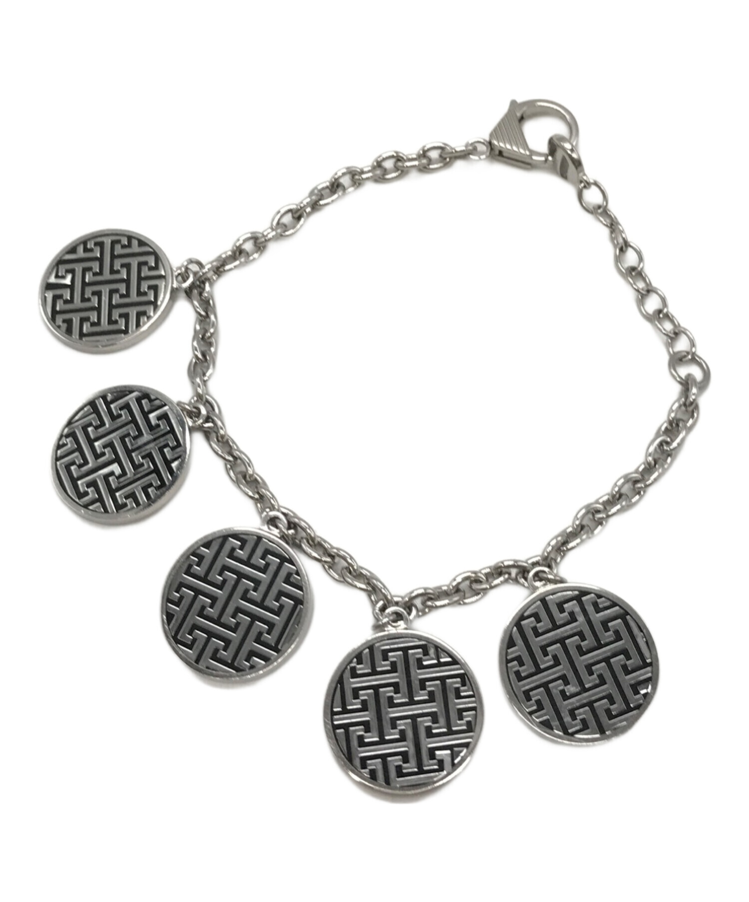 未使用】EMPORIO ARMANI シルバーバングル 中古・古着通販】EMPORIO