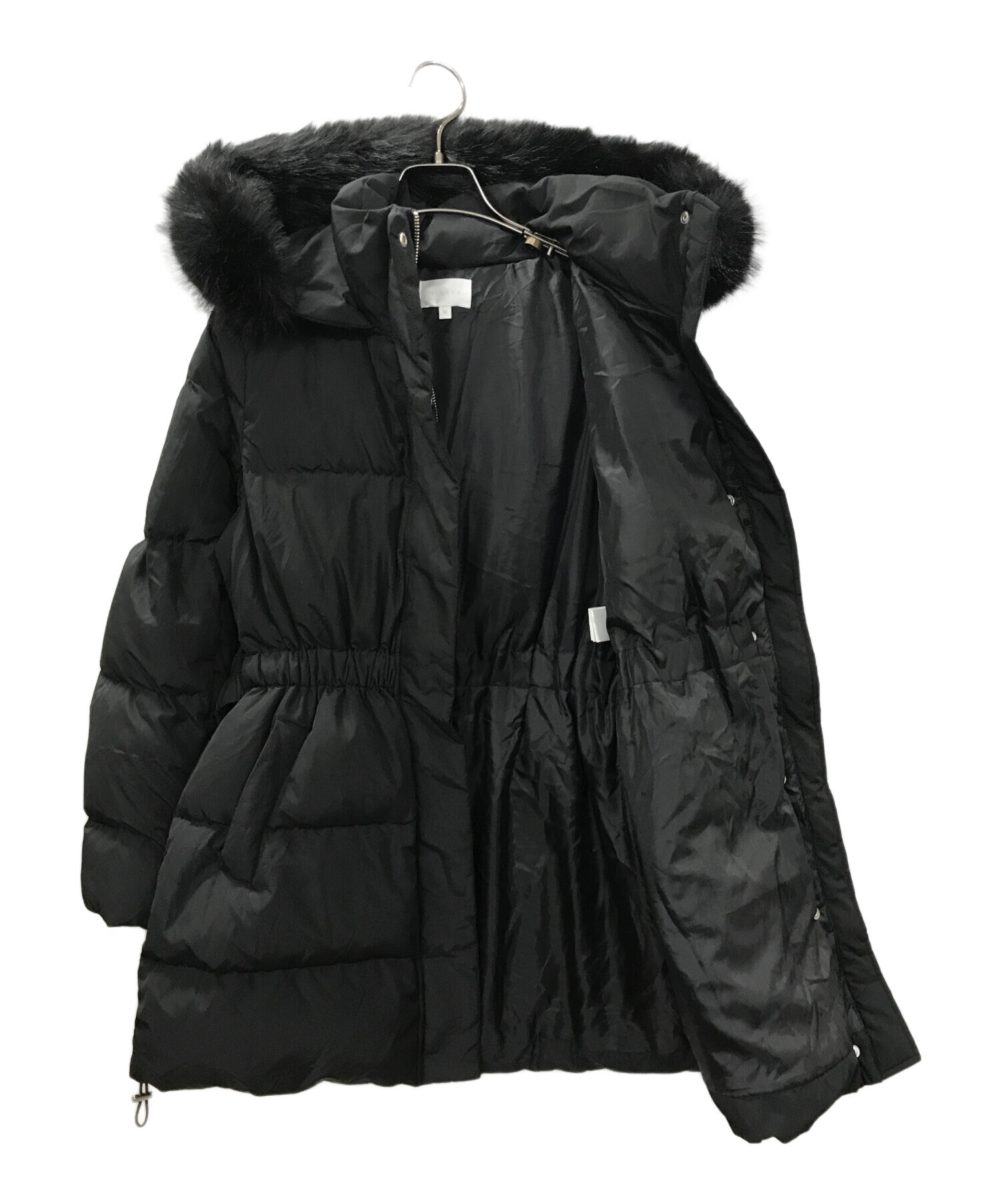 rienda ダウンコート 黒 Mサイズ rienda（リエンダ）の「フォーファー