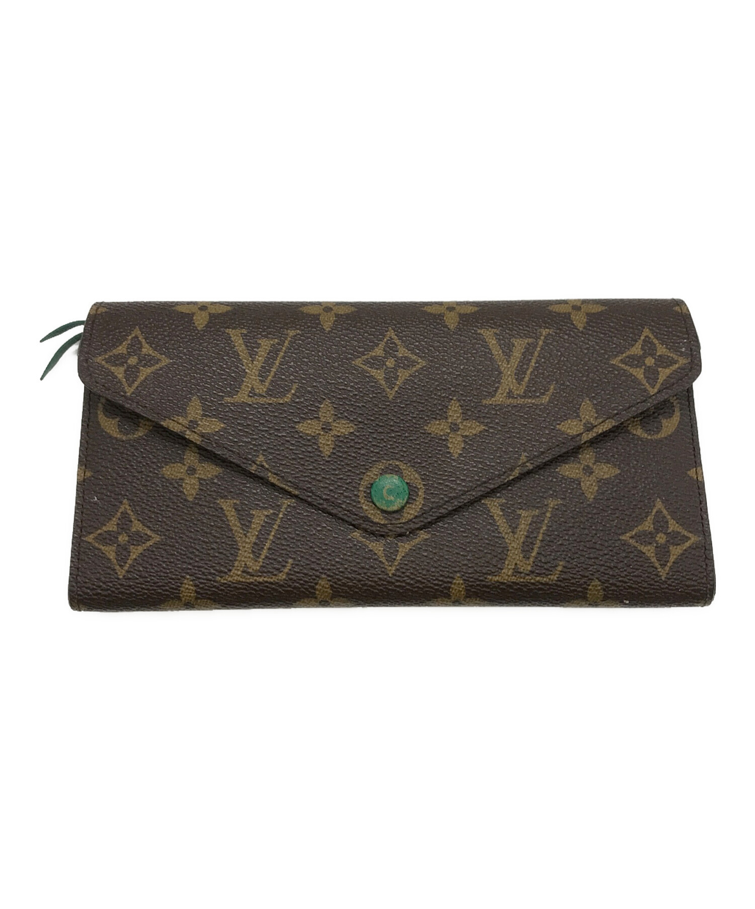 ☆全国発送可☆【超美品】LOUIS VUITTON モノグラム ポルトフォイユ ジョセフィーヌ ヴェール グリーン M60163 長財布 ロングウォレット 楽天市場】【財布】LOUIS VUITTON ルイ ヴィトン モノグラム