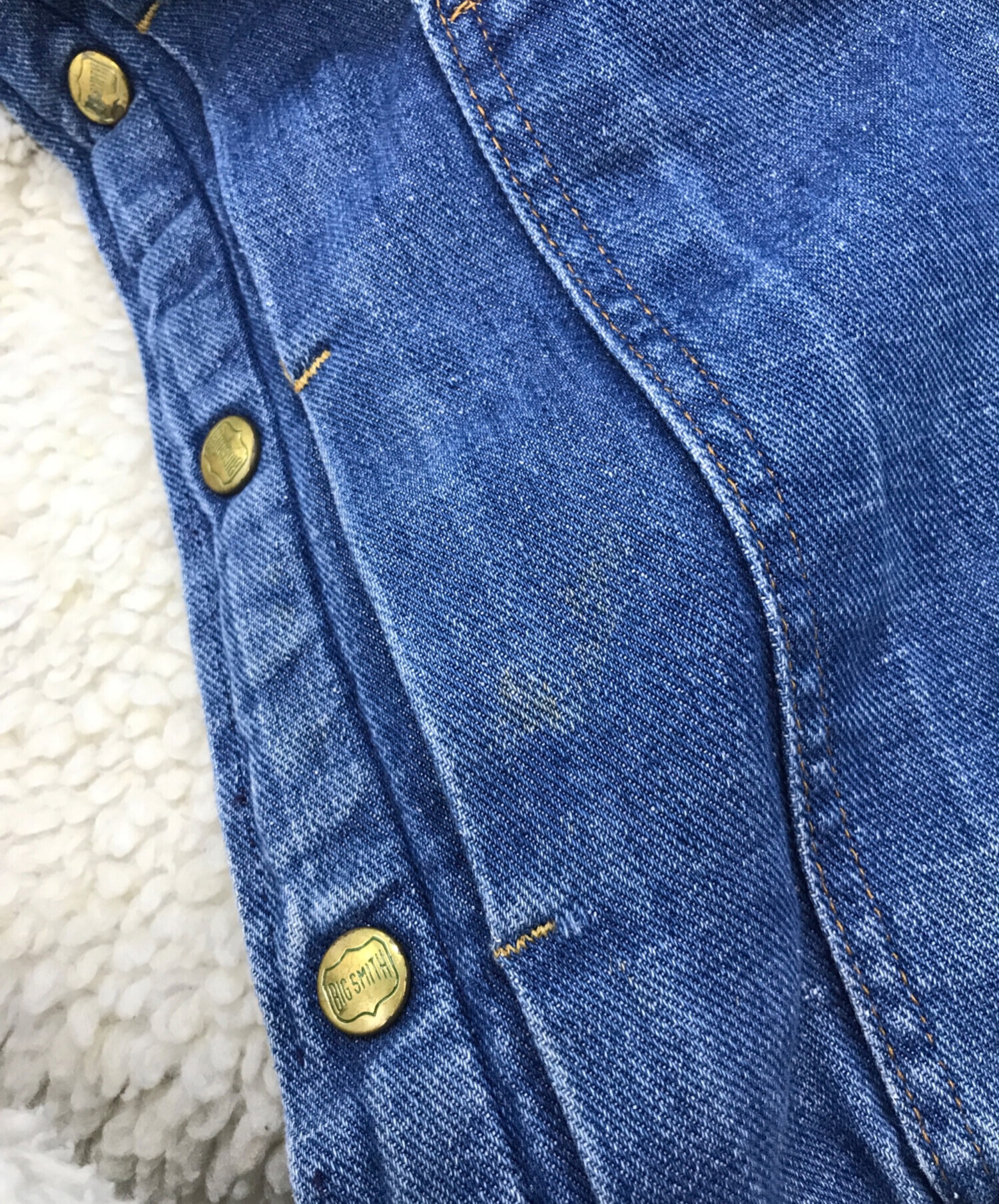 中古・古着通販】BIG SMITH (ビッグスミス) 70sボアデニムジャケット