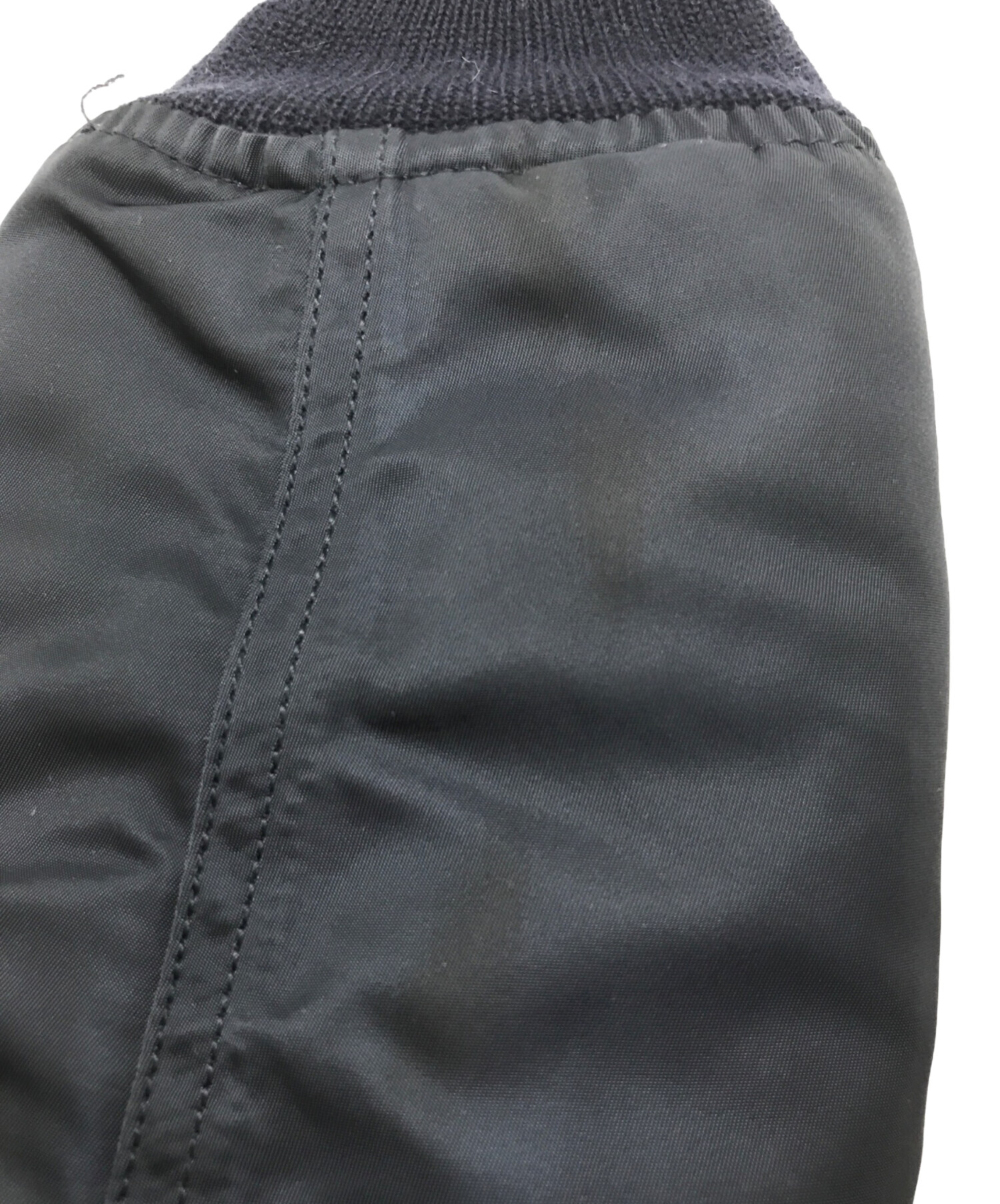 中古・古着通販】ALPHA (アルファ) B-15Dフライトジャケット ブルー