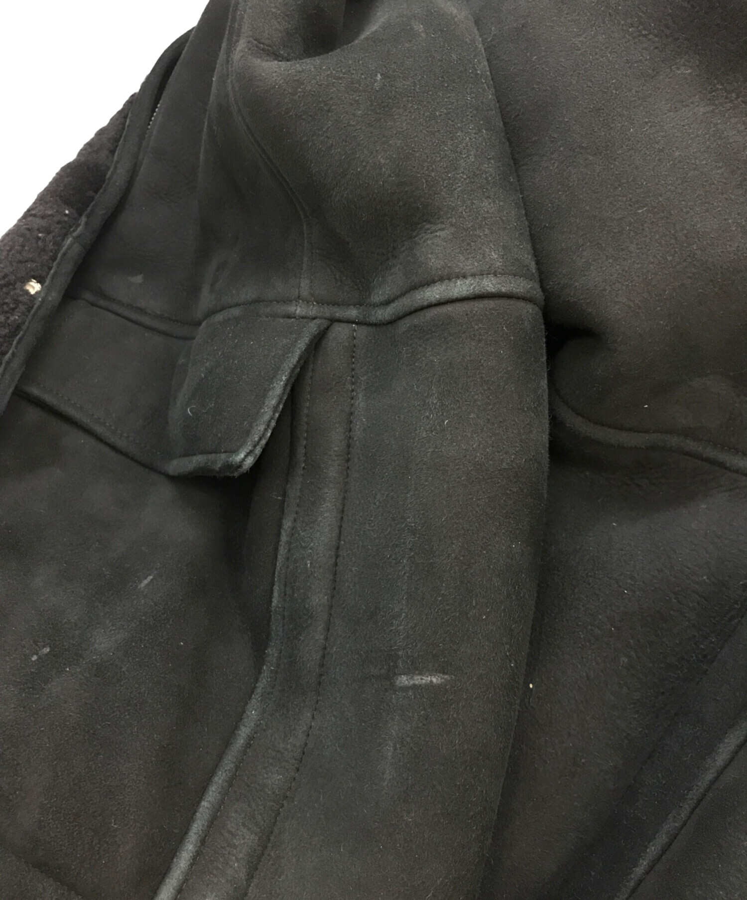 中古・古着通販】Sov. (ソブ) ファー付ムートンコート 3772053