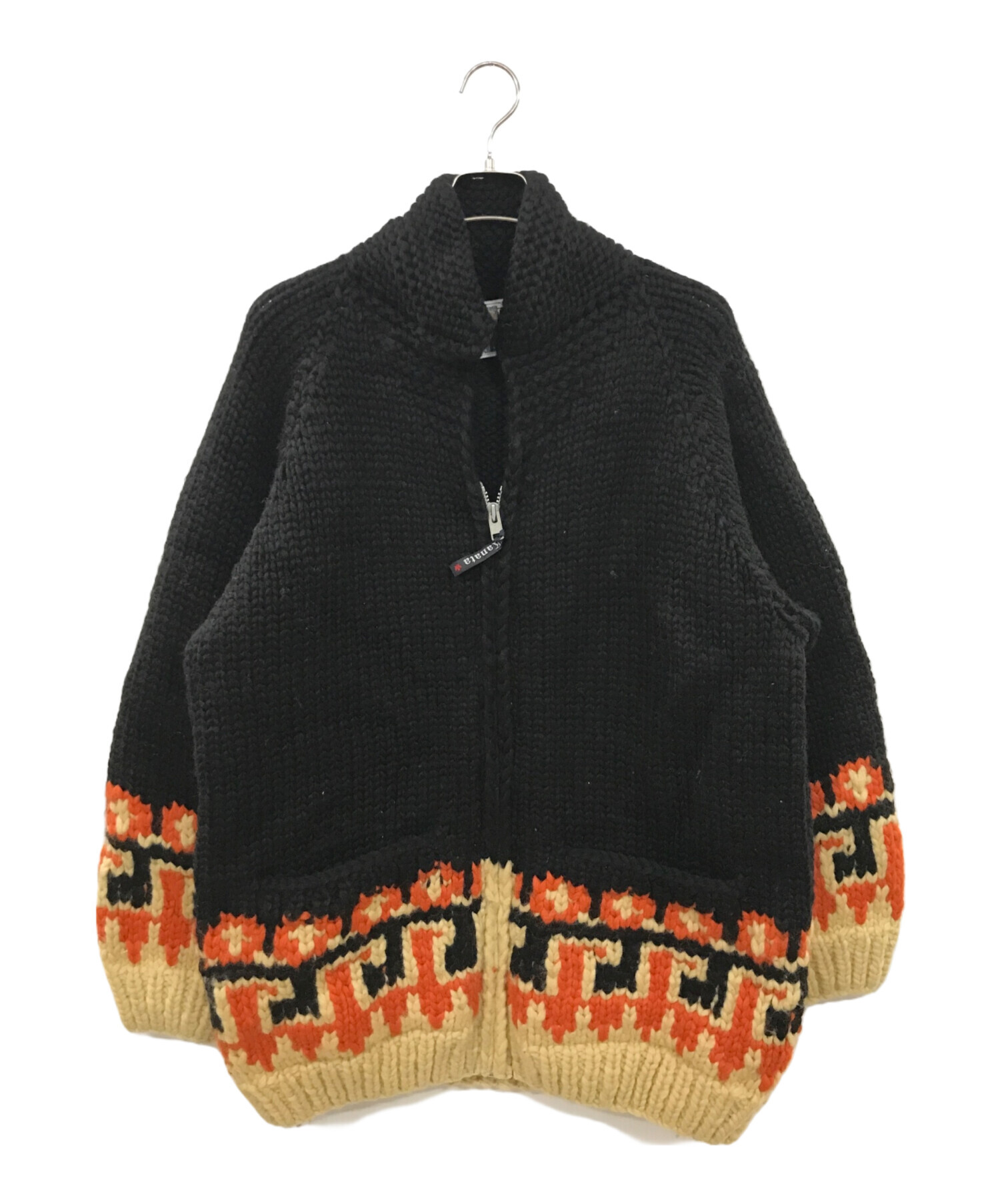 中古・古着通販】KANATA (カナタ) カウチンニットカーディガン KANATA