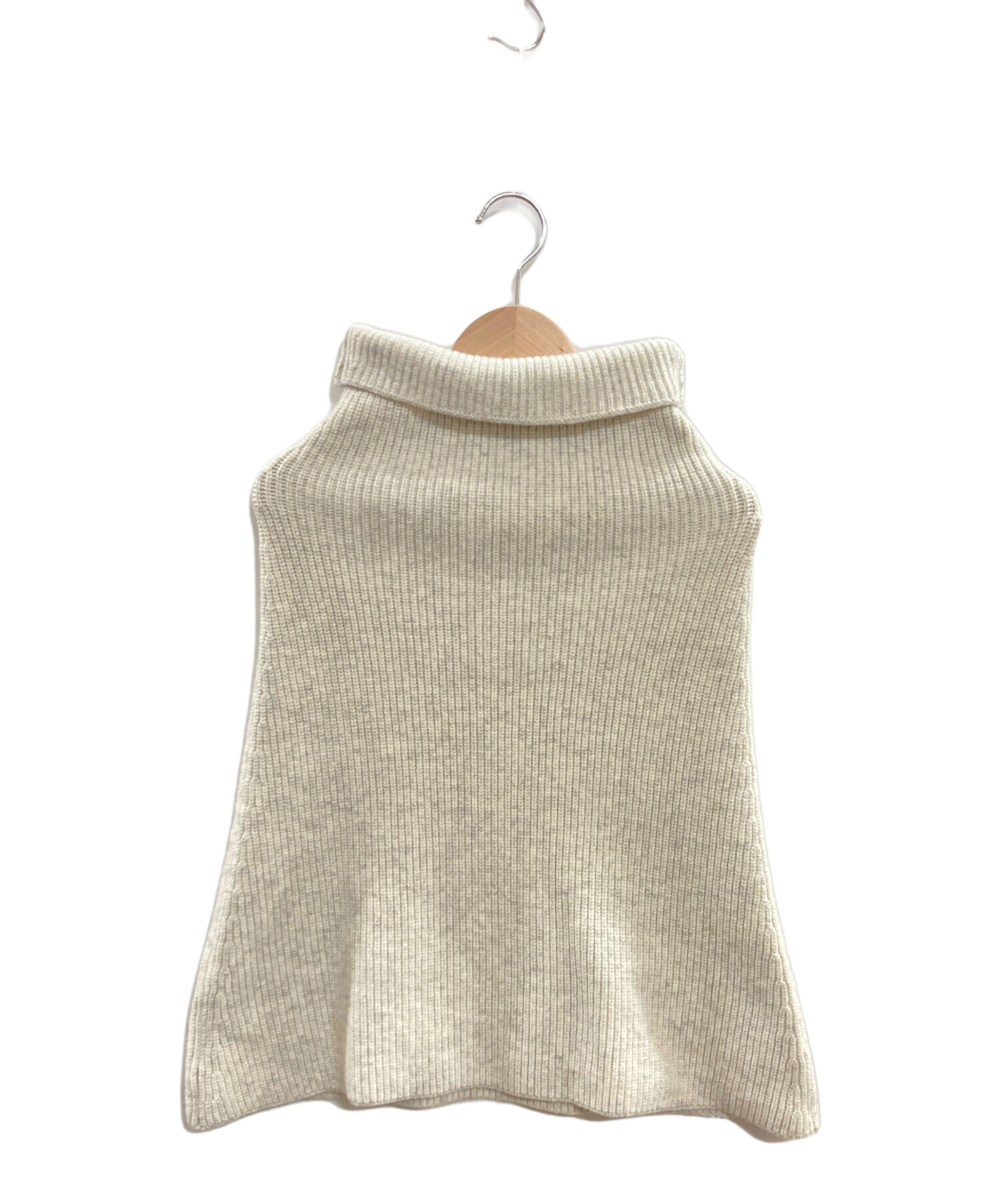 中古・古着通販】AP STUDIO (エーピーストゥディオ) リブニットケープ