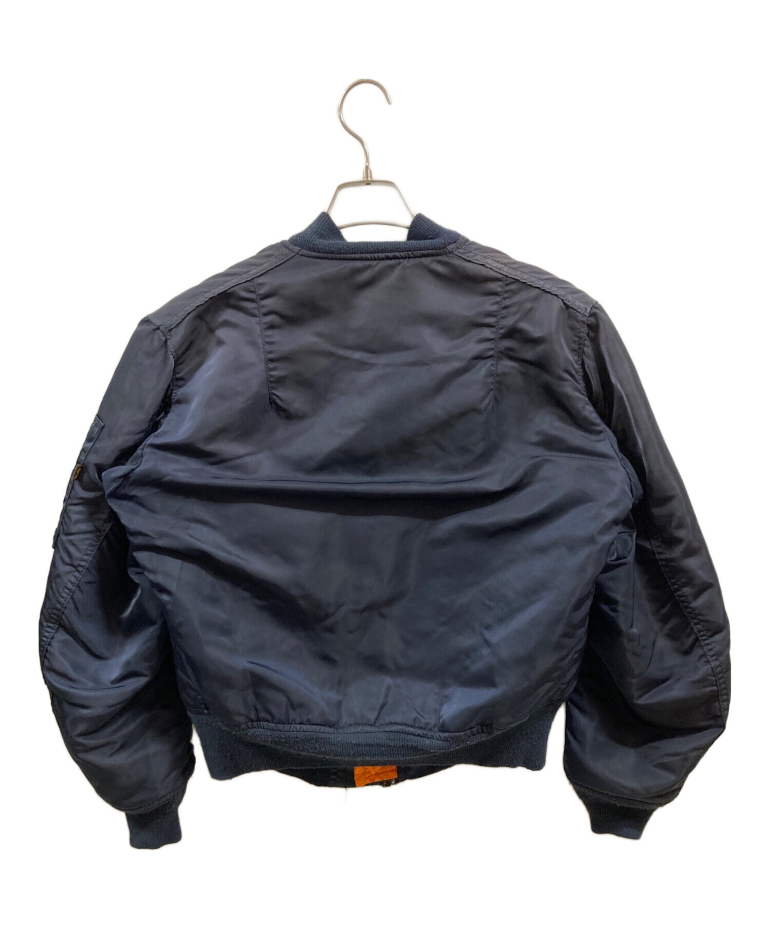 ALPHA MA-1 MIL-J-82790J　ネイビー USA製 中古・古着通販】ALPHA (アルファ) MA-1ジャケット/アルファ/mil-j