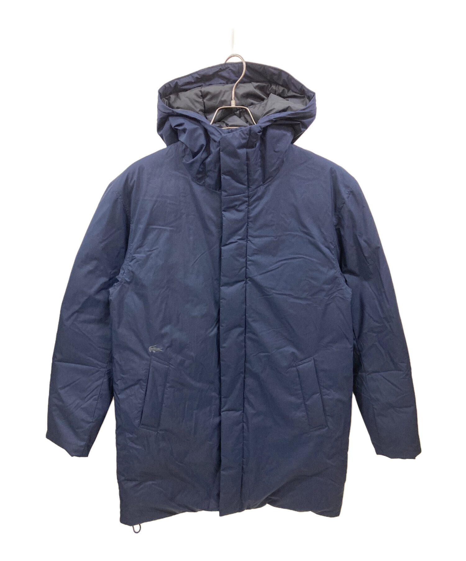 中古・古着通販】LACOSTE (ラコステ) ダウンコート ネイビー サイズ:50 