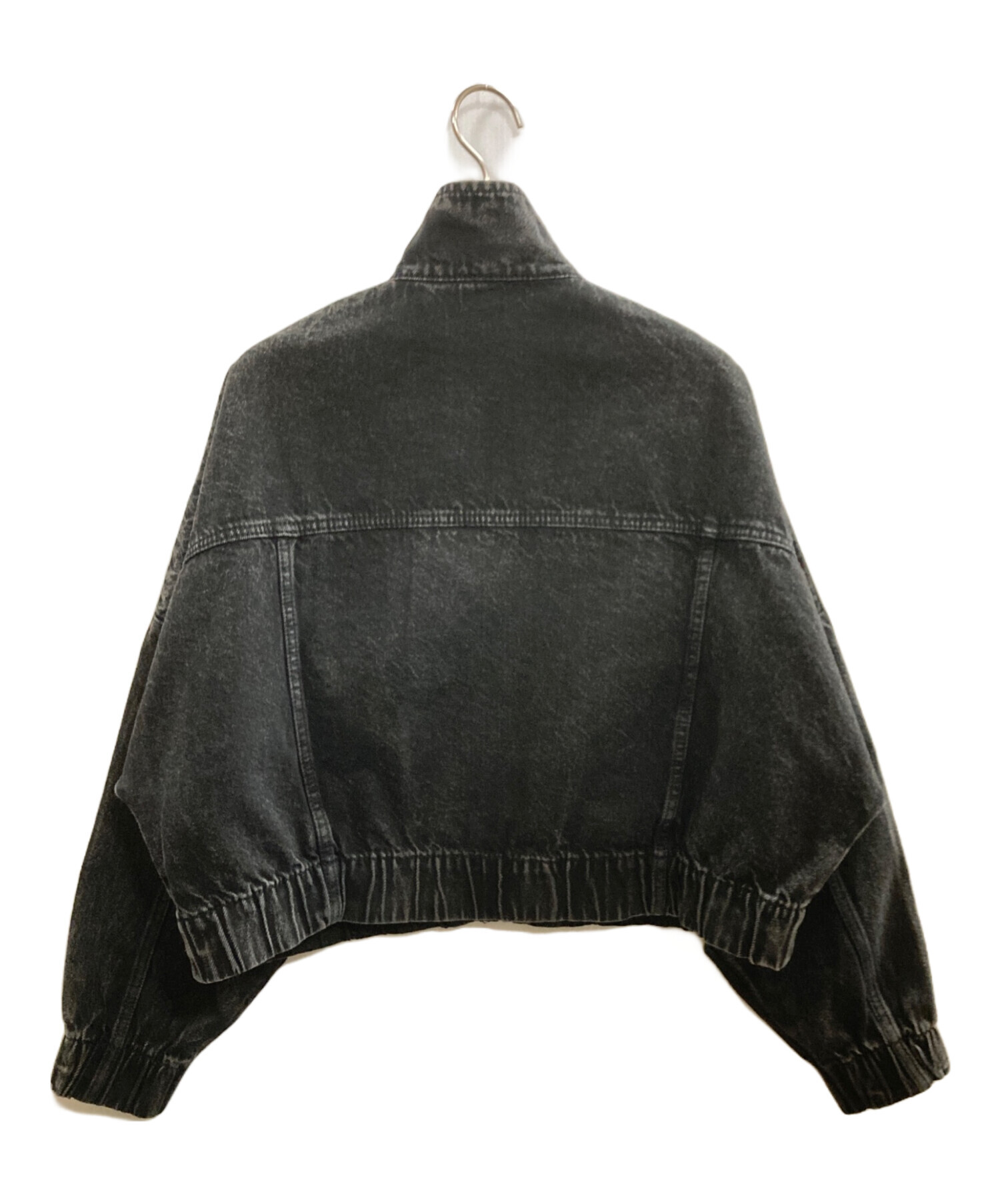 adidas デニムトラックトップブラックXL