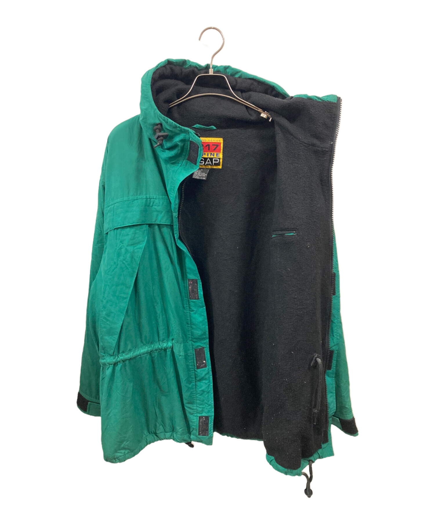 OLD GAP マウンテンパーカー XL GAP（ギャップ）の「OLD Gap / Nylon Anorak / Green / Used