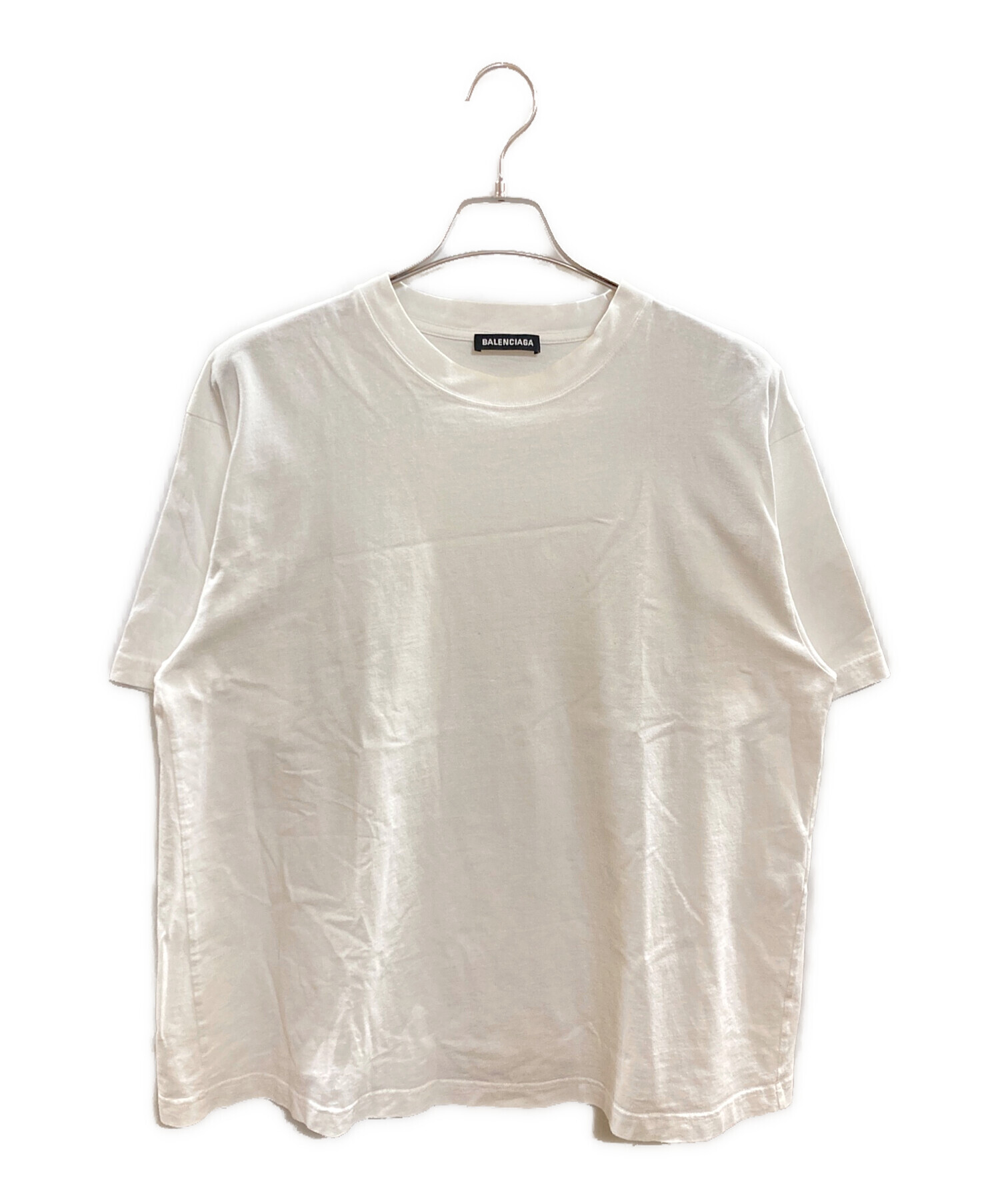 中古・古着通販】BALENCIAGA (バレンシアガ) バックロゴ半袖Tシャツ 