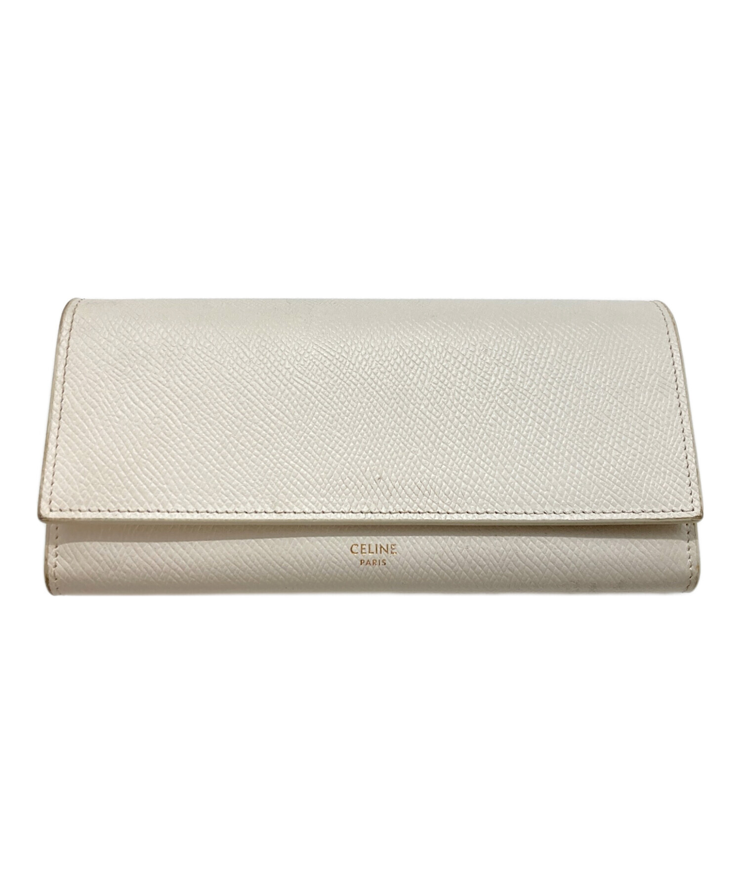 中古・古着通販】CELINE (セリーヌ) ラージフラップウォレット