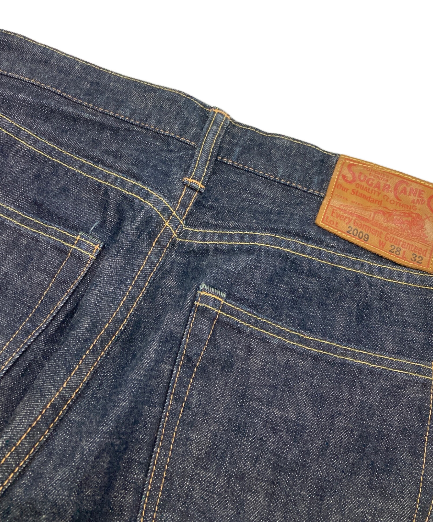 シュガーケーン Lot2009 デニムパンツ インディゴ W33 赤耳 美品