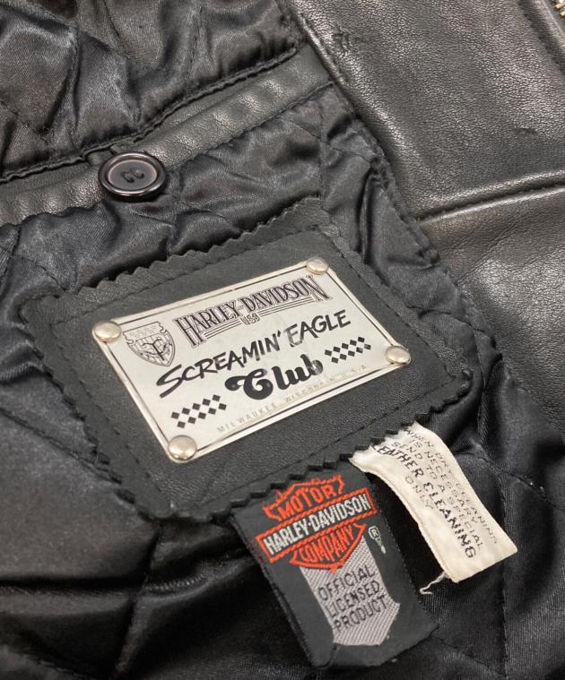中古・古着通販】HARLEY-DAVIDSON (ハーレーダビッドソン) レザー