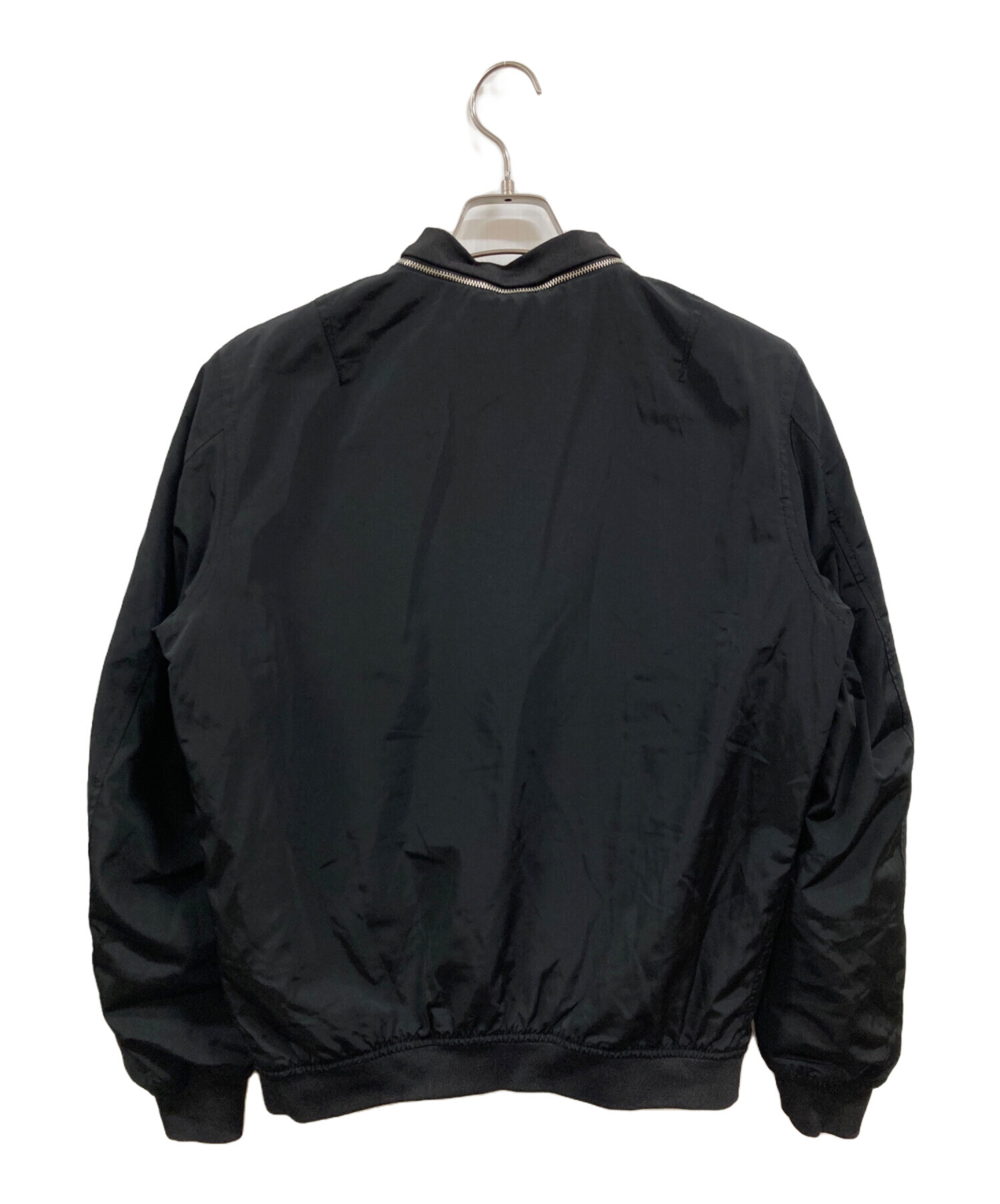 中古・古着通販】DIESEL (ディーゼル) MA-1ジャケット ブラック