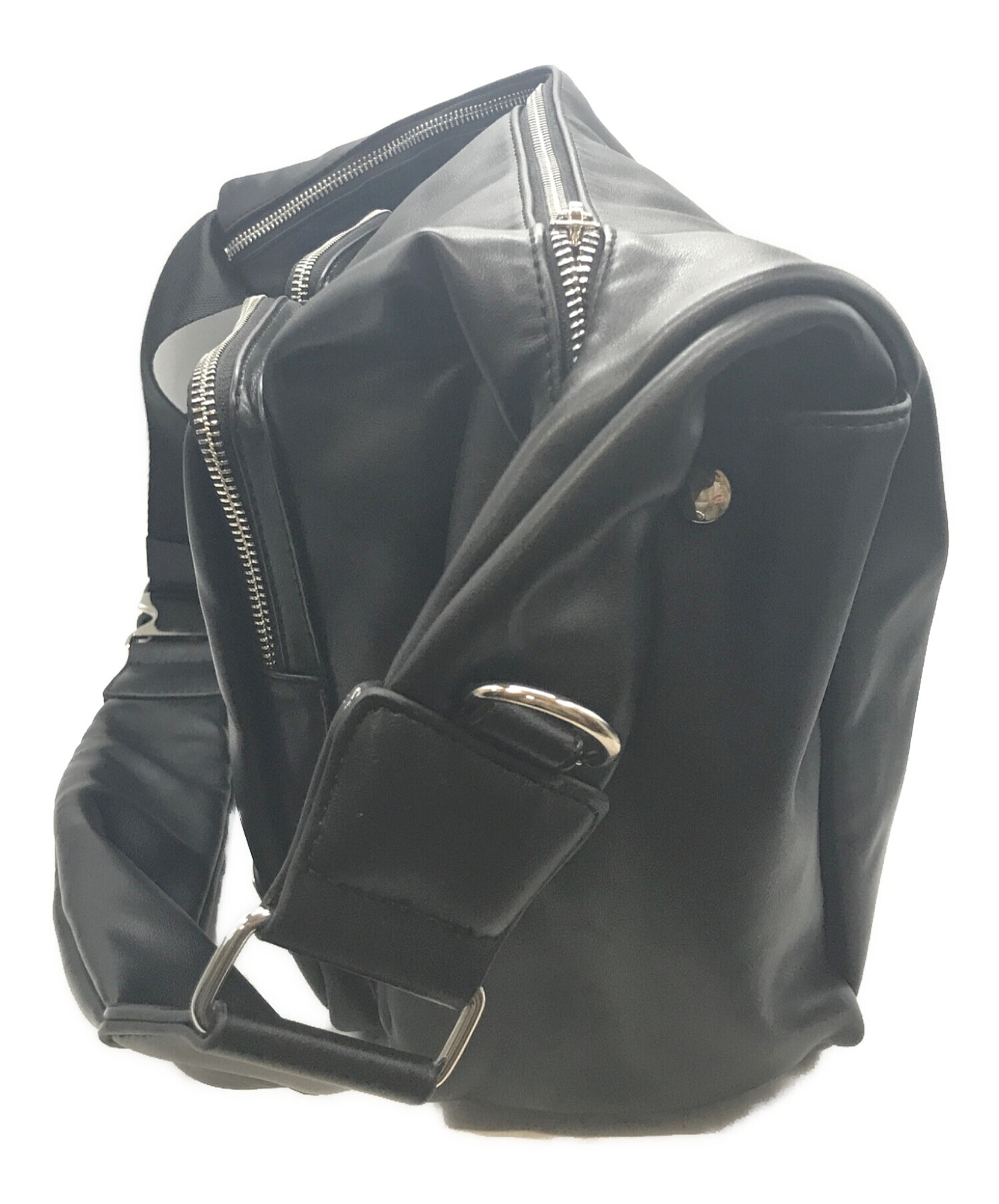 中古・古着通販】X-GIRL (エックスガール) FAUX LEATHER MESSENGER BAG 
