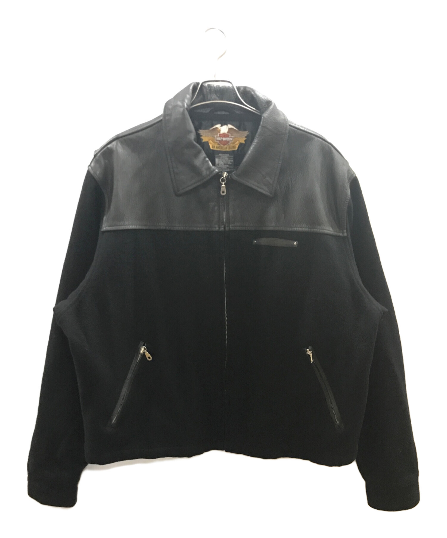 中古・古着通販】HARLEY-DAVIDSON (ハーレーダビッドソン) レザー 