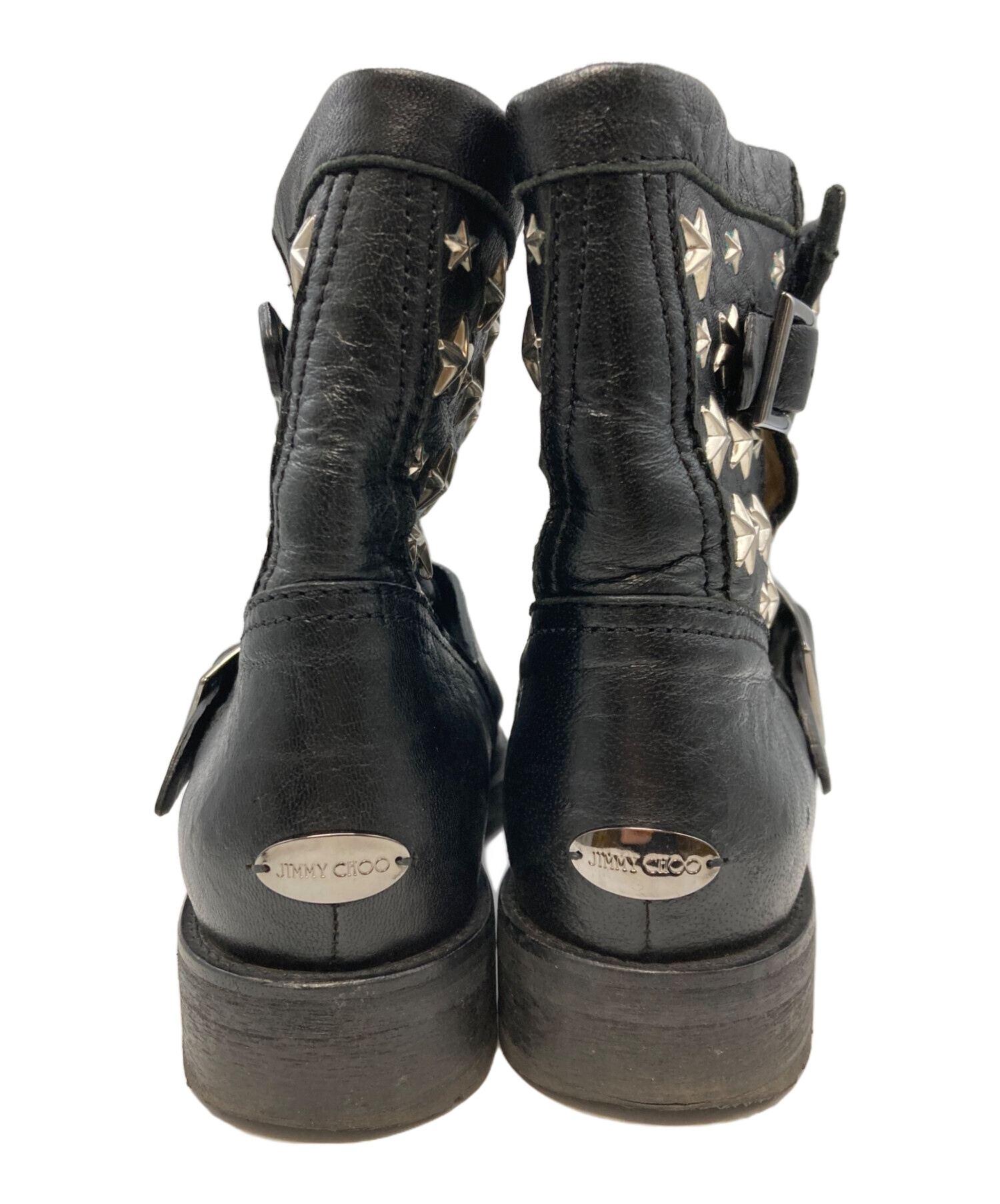 中古・古着通販】JIMMY CHOO (ジミーチュウ) スタースタッズエンジニア 