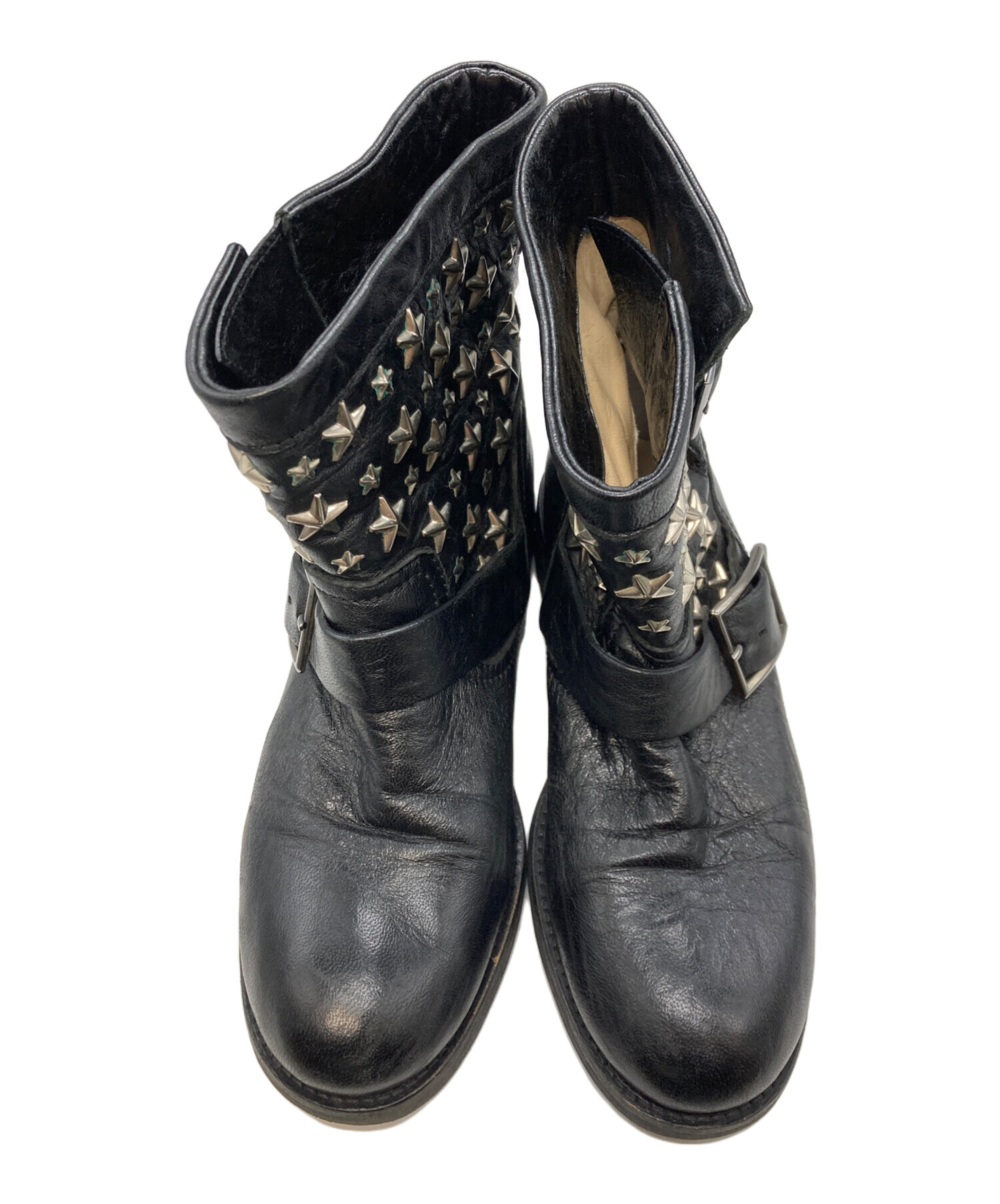 中古・古着通販】JIMMY CHOO (ジミーチュウ) スタースタッズエンジニア 