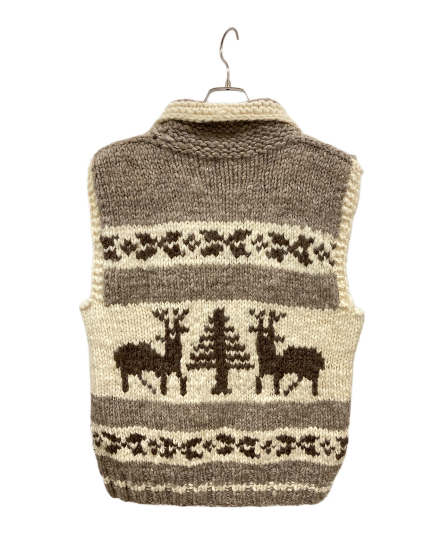 Canadian Sweater（カナディアンセーター） フード付きカウチンベスト 