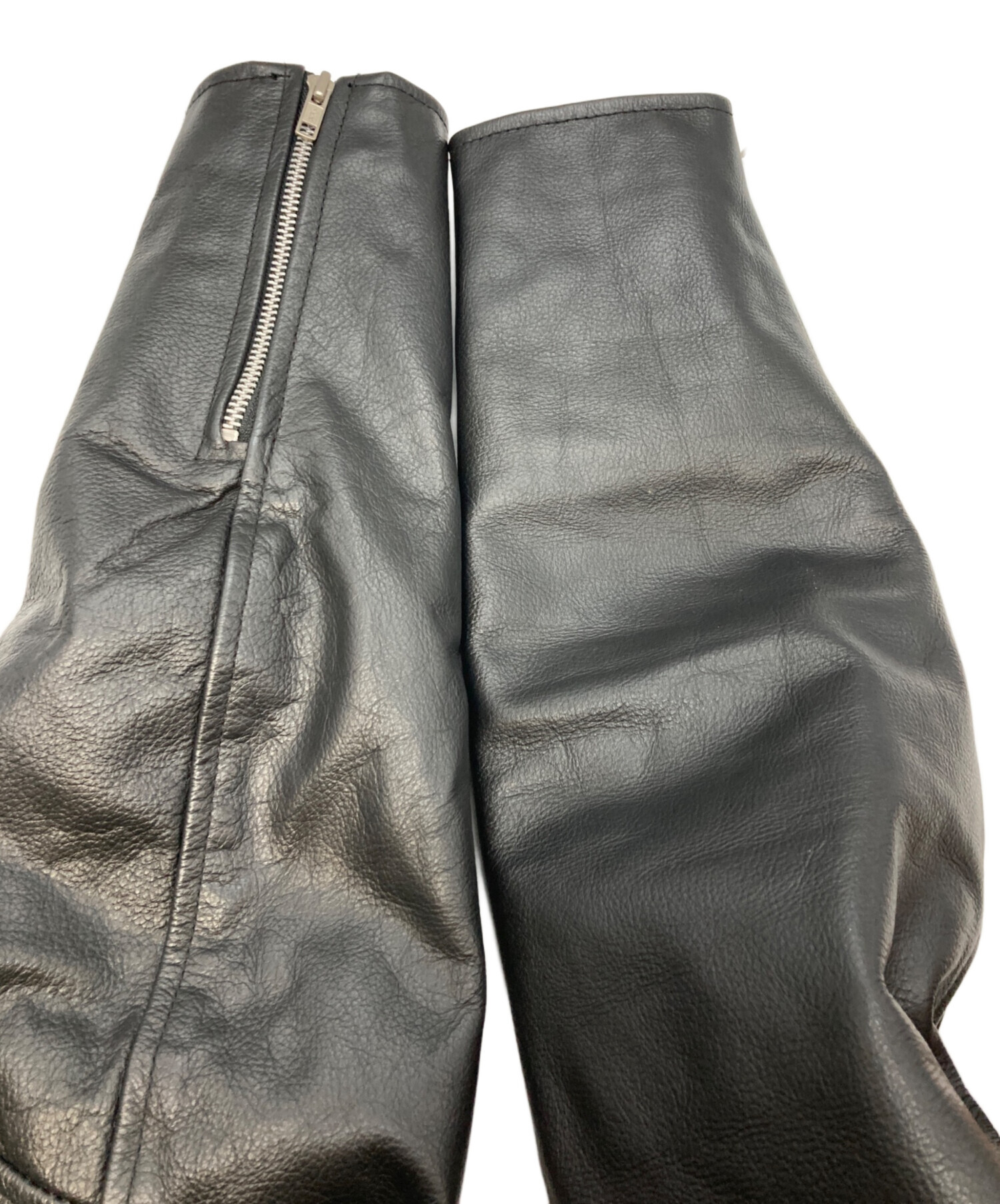 中古・古着通販】Axel (アクセル) バックプリントレザー