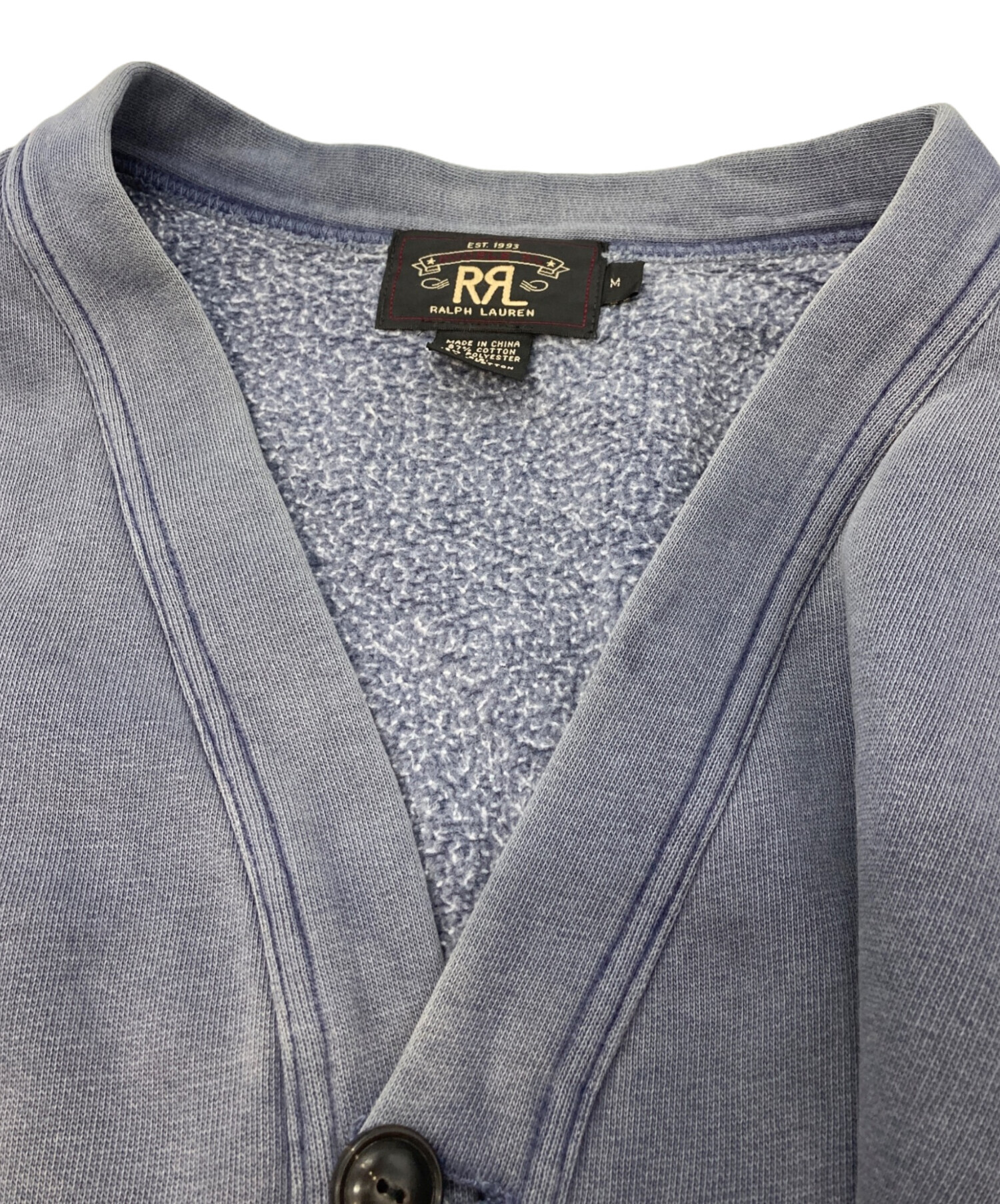 中古・古着通販】RRL (ダブルアールエル) スウェットカーディガン 