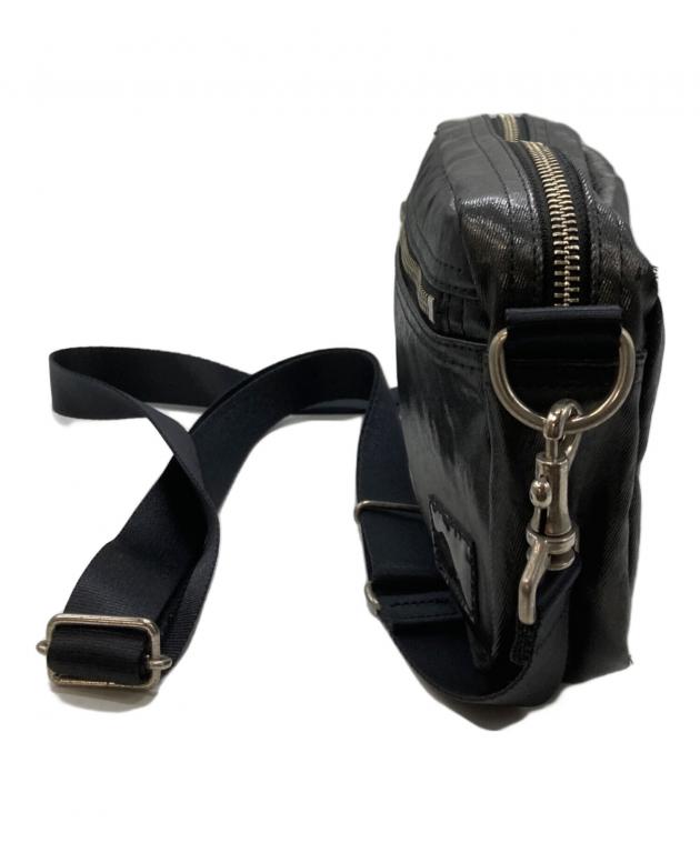 【希少✨未使用級】PORTER ショルダーバッグ シャインブラックコーティング 中古・古着通販】PORTER (ポーター) シャインコーティングショルダー