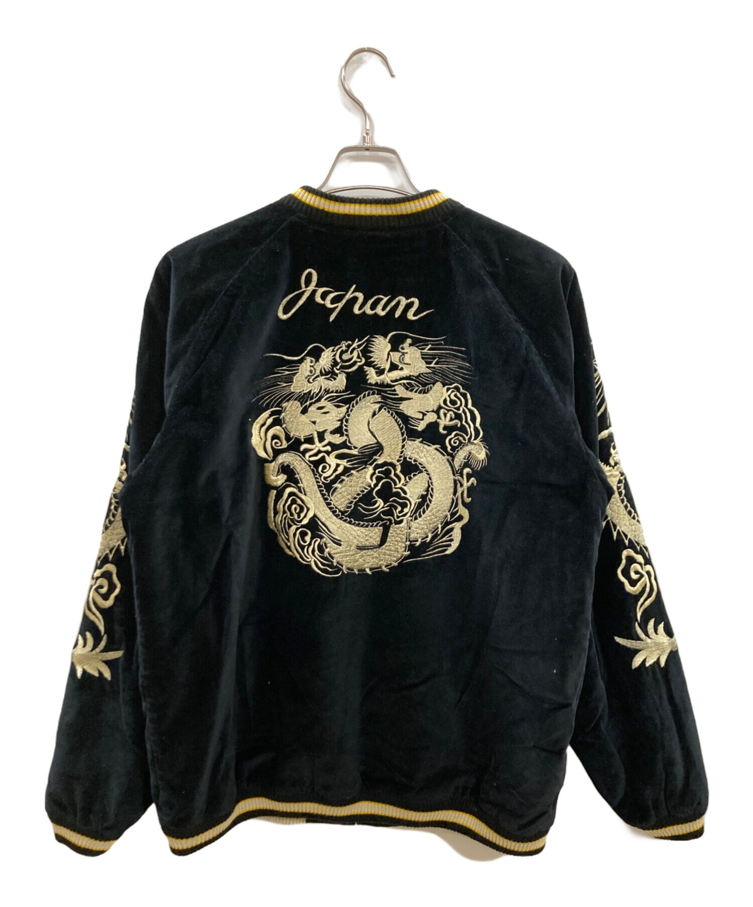 中古・古着通販】梵殿 (ボンデン) スカジャン/ボンデン ブラック