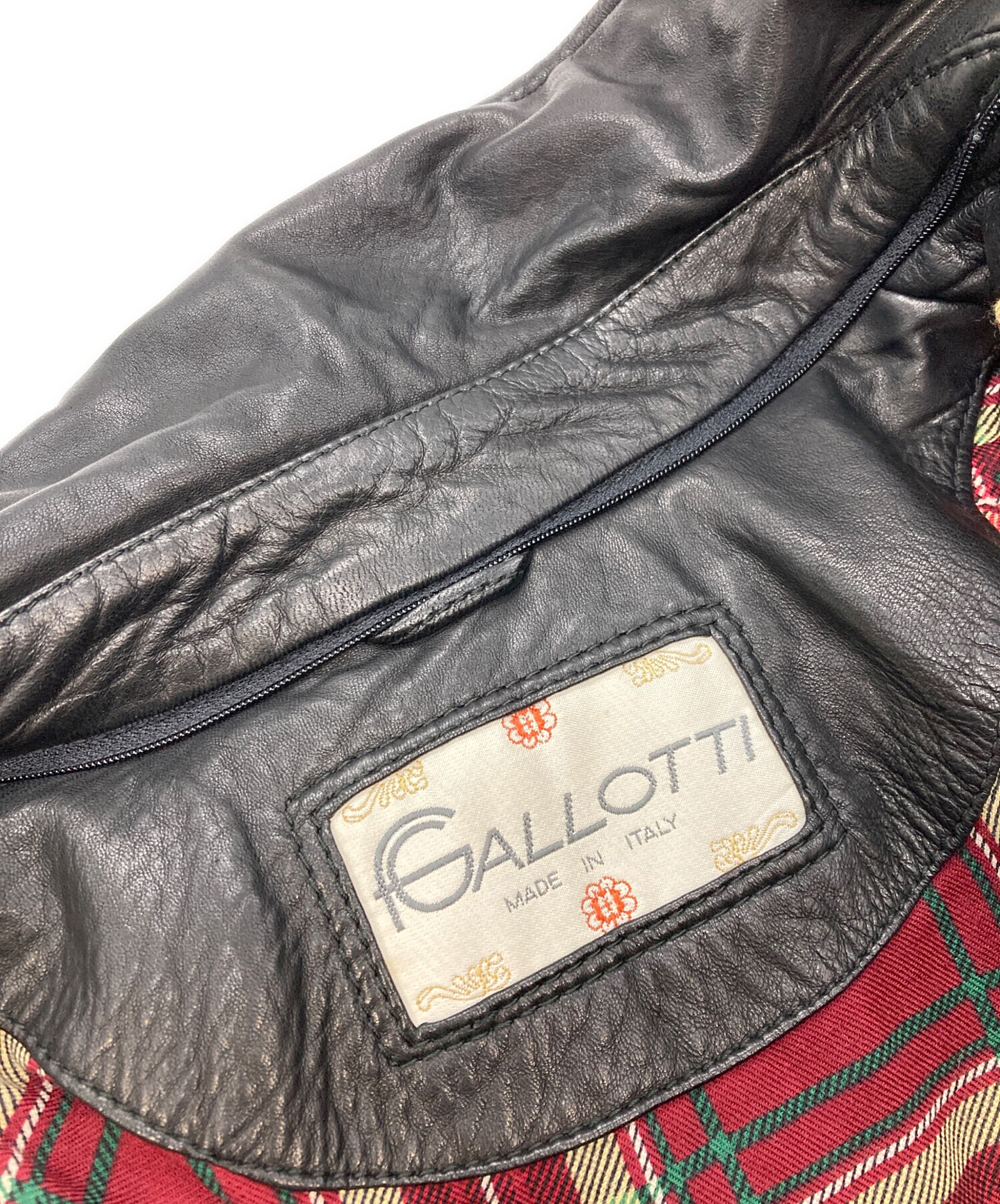中古・古着通販】GALLOTTI (ギャロッティ) レザージャケット