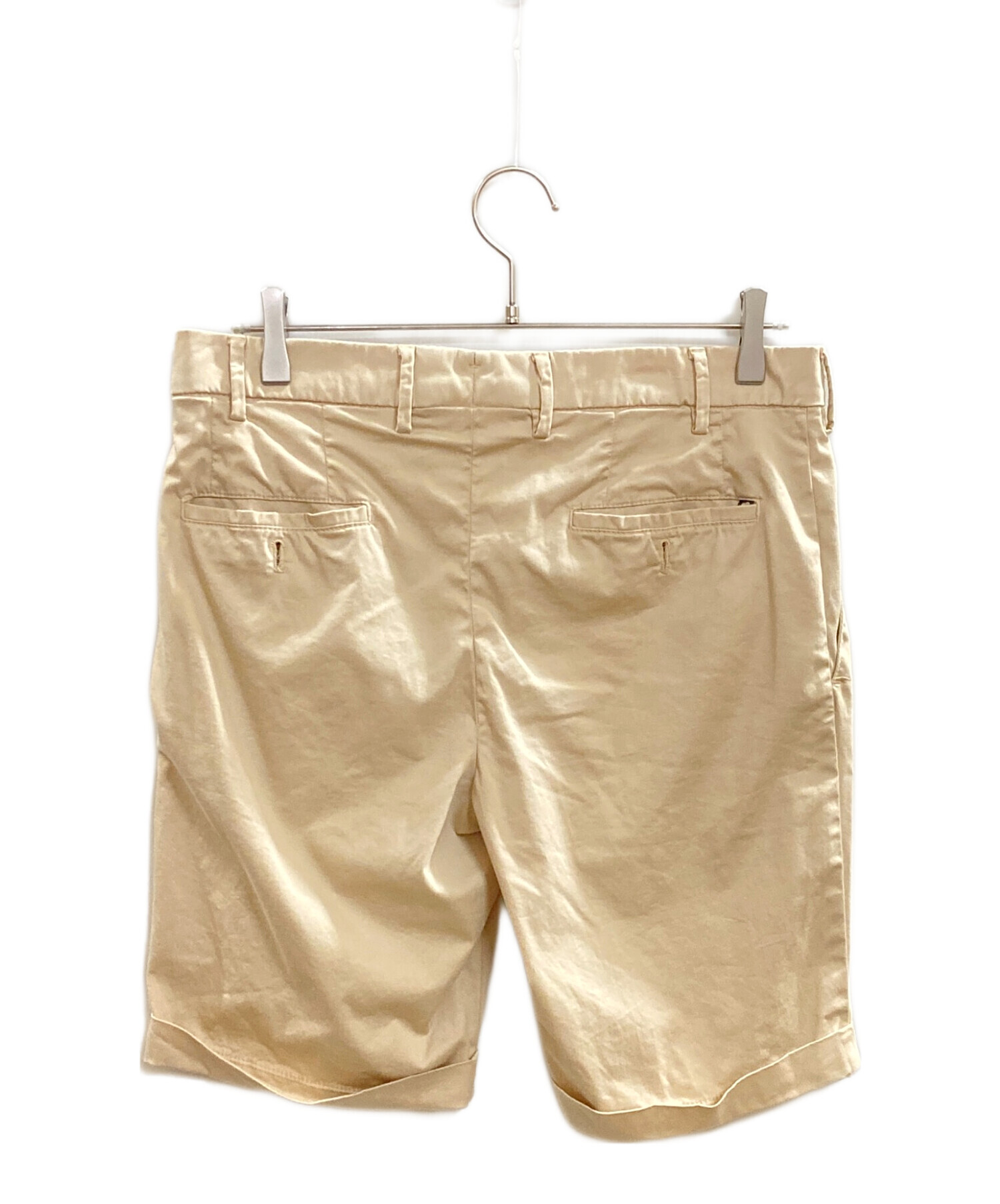 100%新品，定番 LARDINI ラルディーニ　ハーフパンツ　ショートパンツ　パイル素材　ホワイト　サイズXL　参考30800円　made in italy 