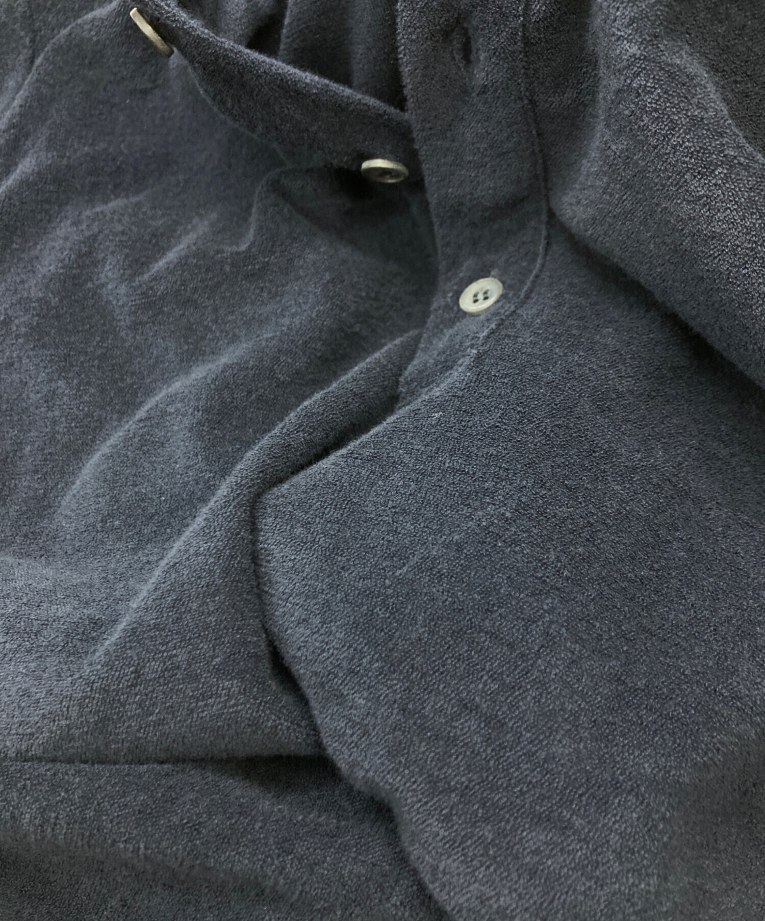 中古・古着通販】Zanone (ザノーネ) パイル地ポロシャツ/ザノーネ