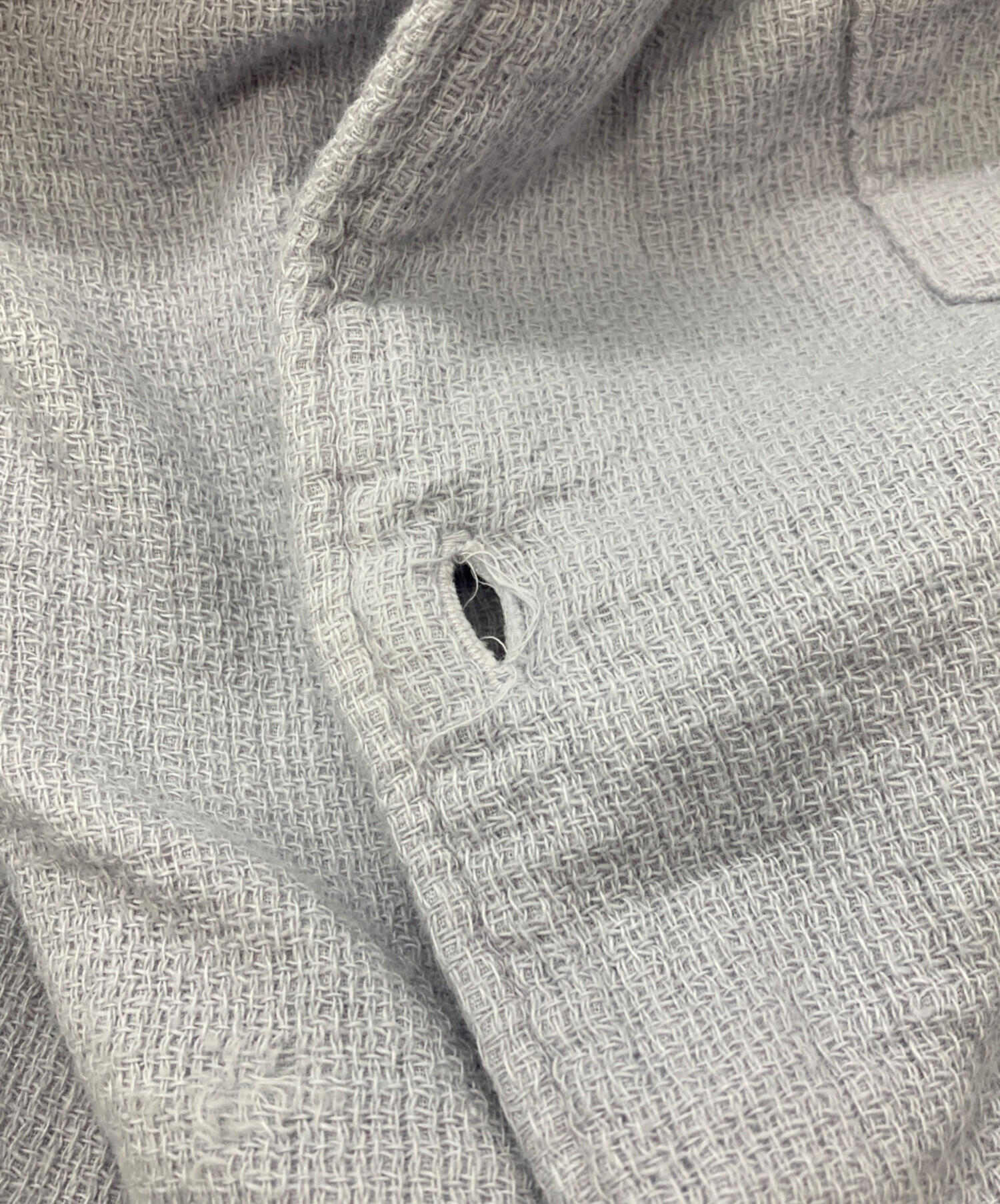 中古・古着通販】ANCELLM (アンセルム) DOUBLEGAUZE SHIRT/ダブル