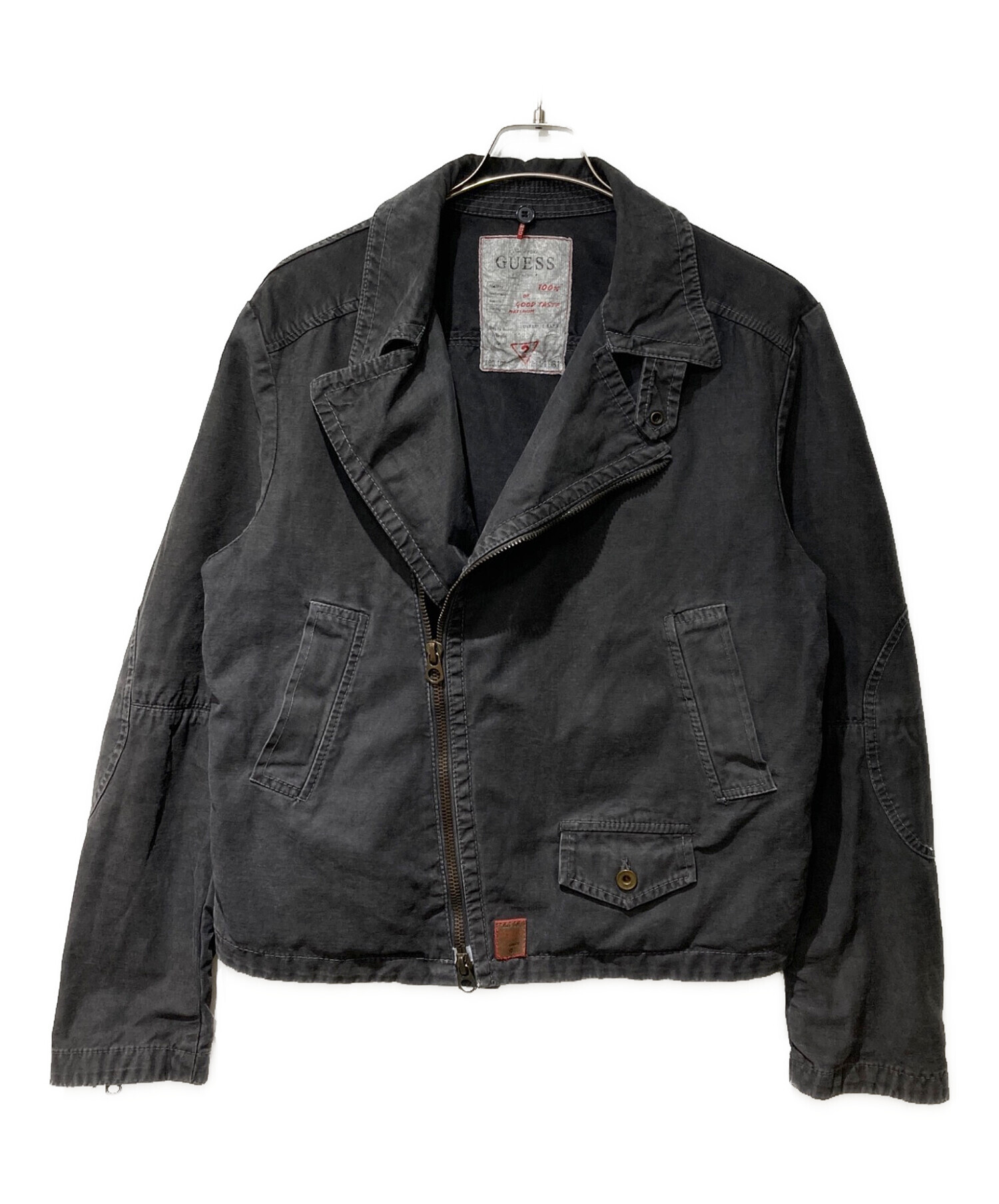 中古・古着通販】GUESS (ゲス) ヴィンテージライダースジャケット 