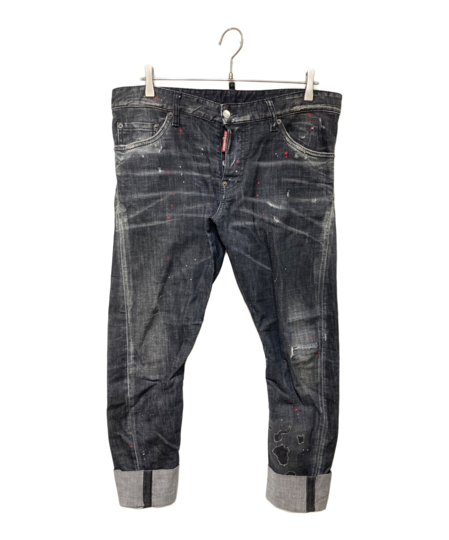 中古・古着通販】DSQUARED2 (ディースクエアード) ダメージ加工 