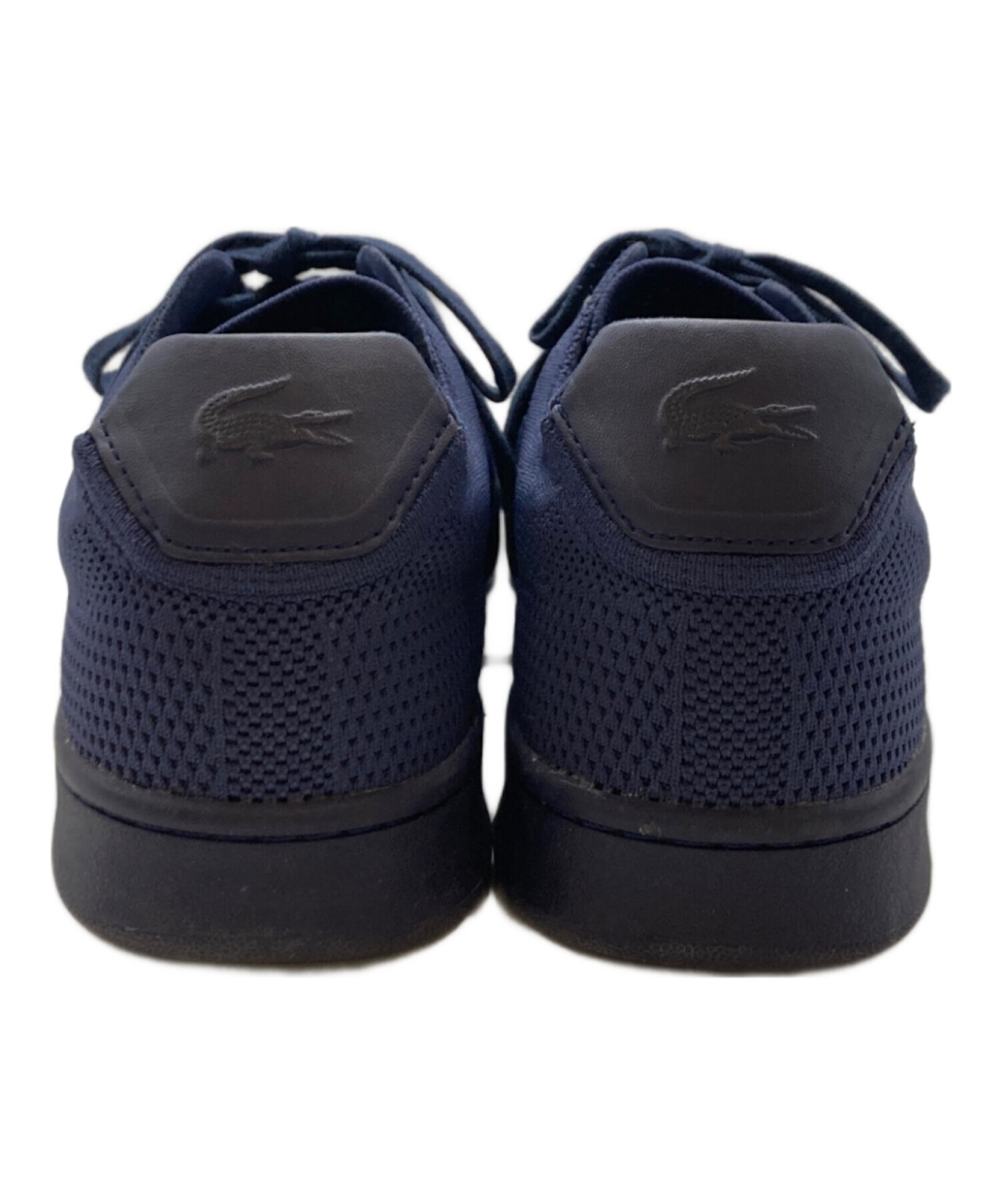 中古・古着通販】LACOSTE (ラコステ) メッシュスニーカー ネイビー 