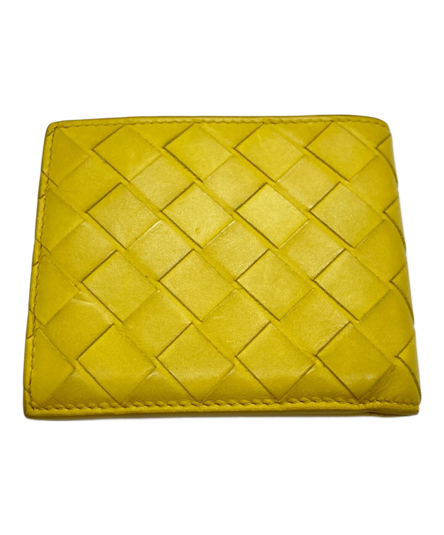 中古・古着通販】BOTTEGA VENETA (ボッテガベネタ) 2つ折り財布