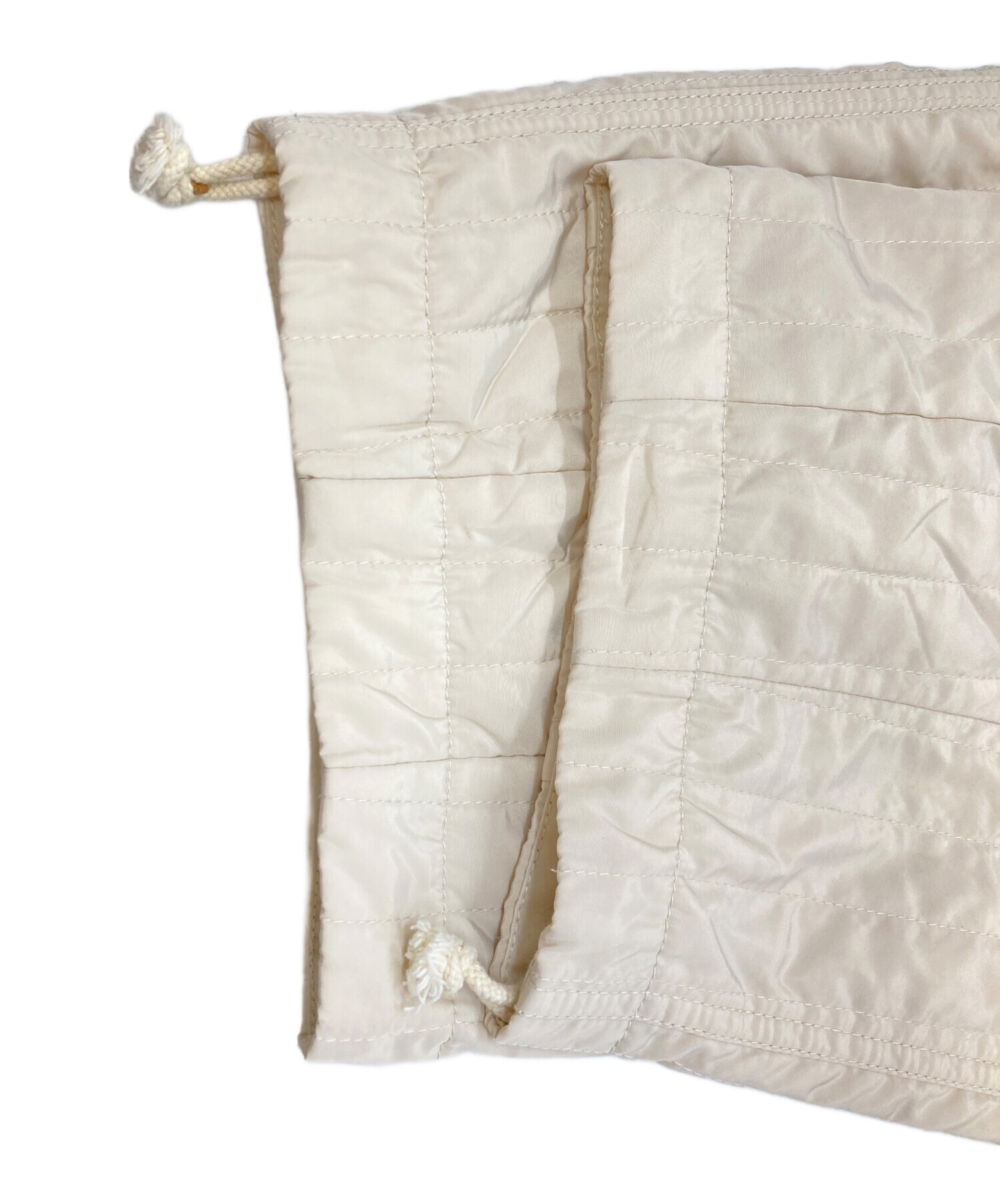 【美品】Ameri キルティングパンツ ホワイト Sサイズ 中古・古着通販】Ameri (アメリ) キルティングパンツ/アメリ