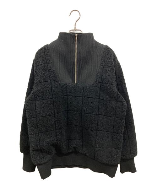 Lサイズ アメリヴィンテージ 中古・古着通販】Ameri (アメリ) SQUARE BOA HALF ZIP TOP/アメリ