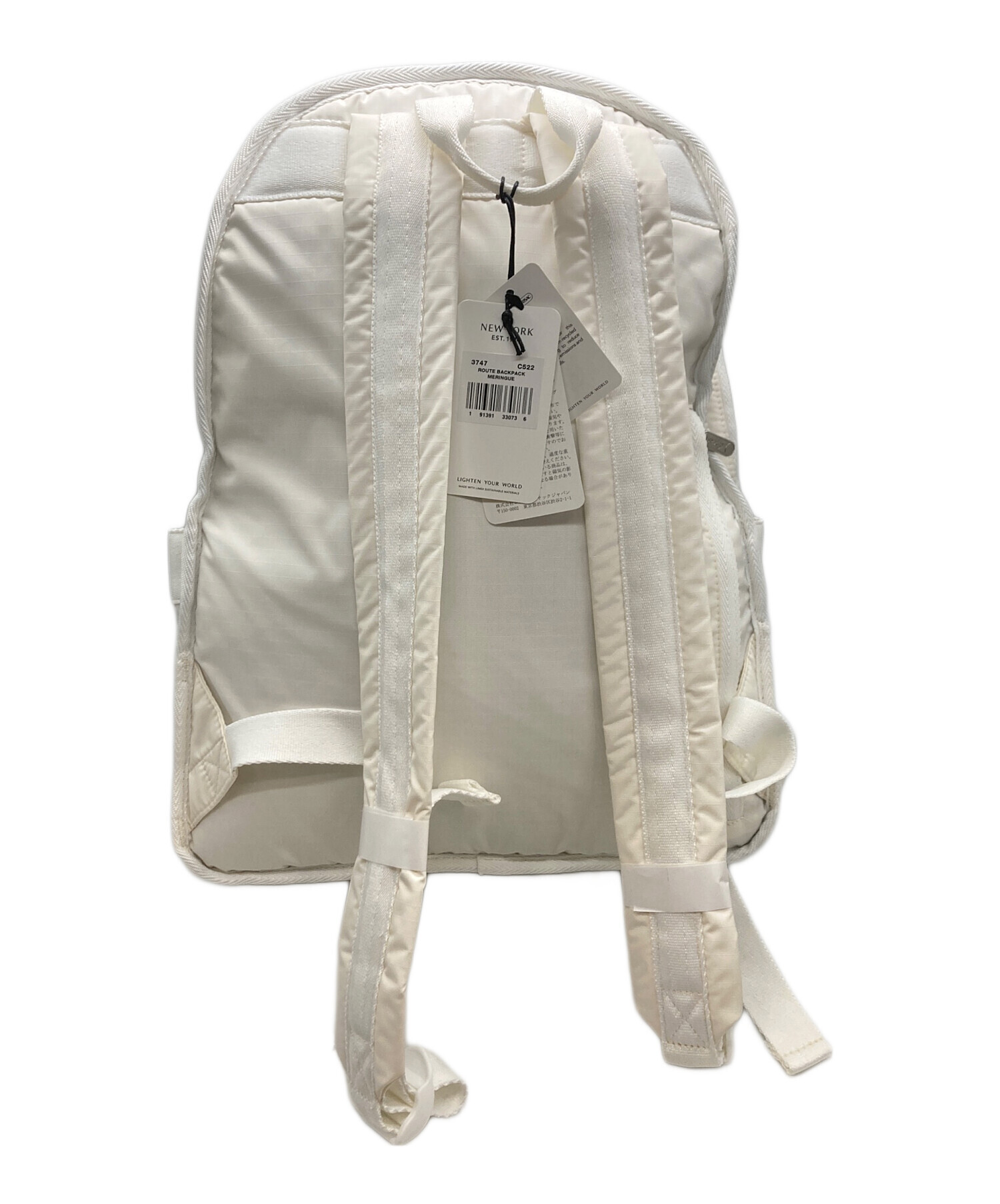 【新品未使用】ROUTE BACKPACK ホワイト 中古・古着通販】LeSportsac (レスポートサック) ROUTE BACKPACK