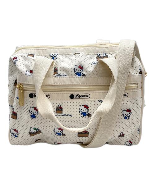 LeSportsac キティ ギャザーハンドミニフォンクロスボディ