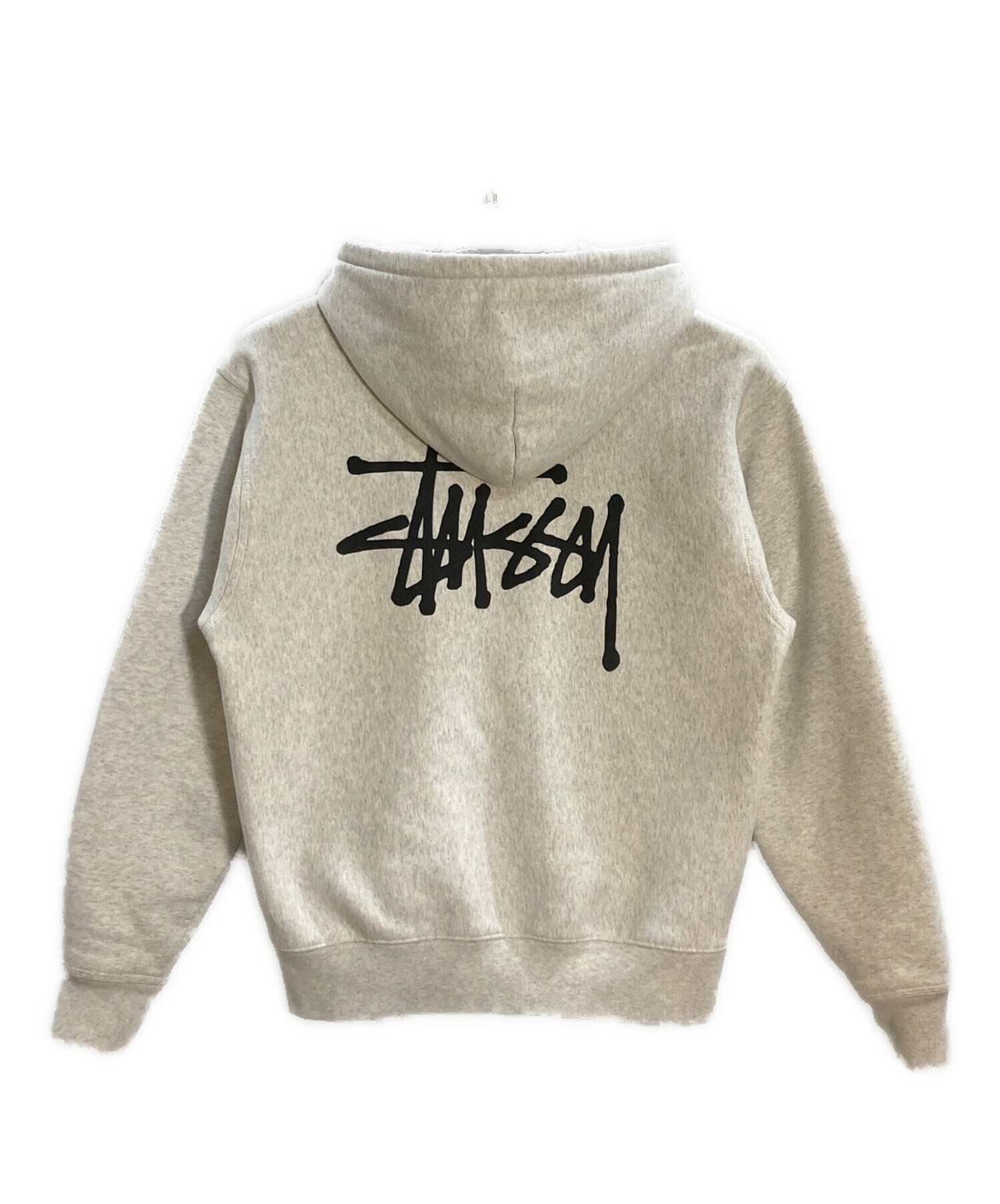中古・古着通販】stussy (ステューシー) ロゴジップパーカー グレー