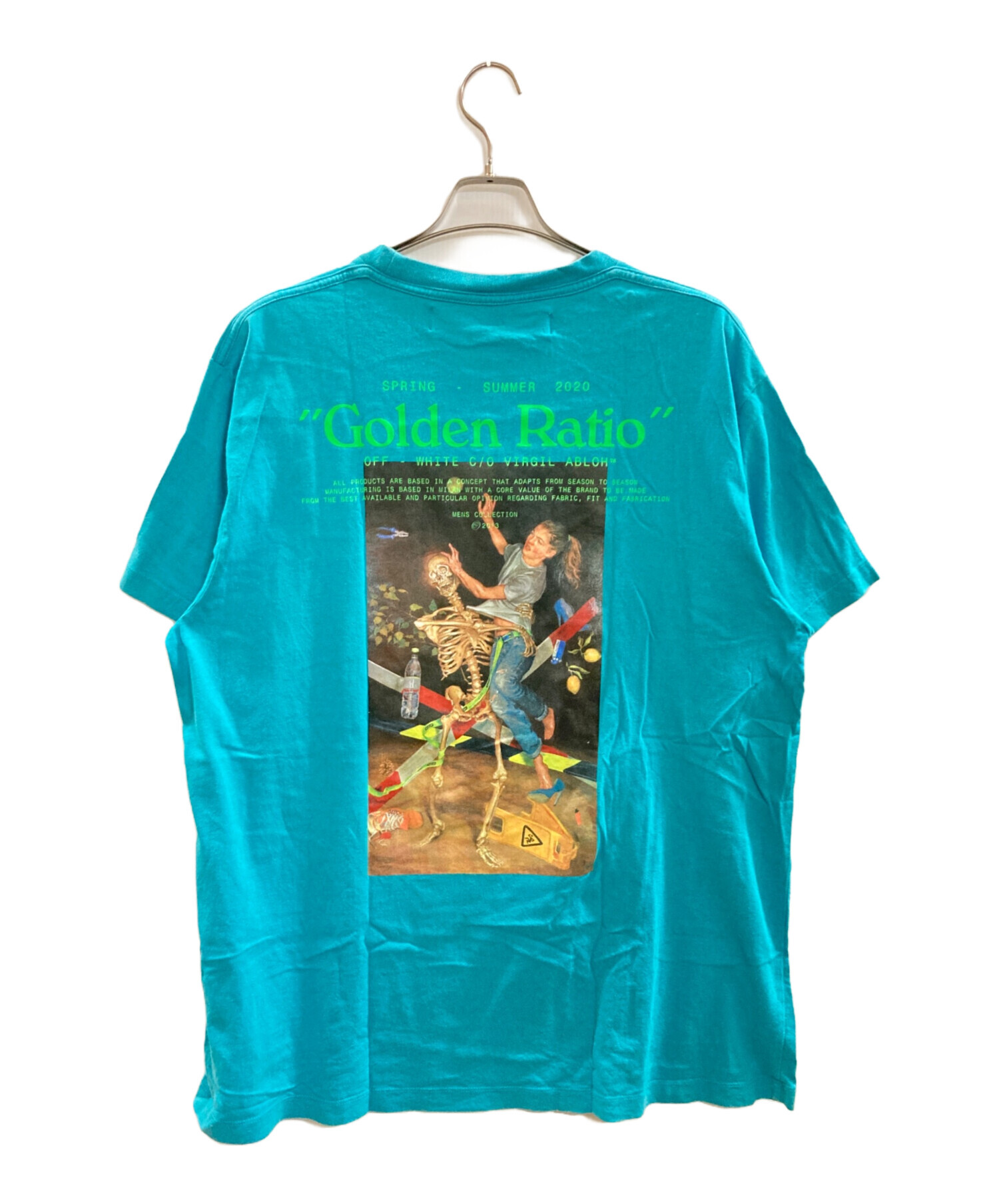 中古・古着通販】OFFWHITE (オフホワイト) pascal painting over tee 